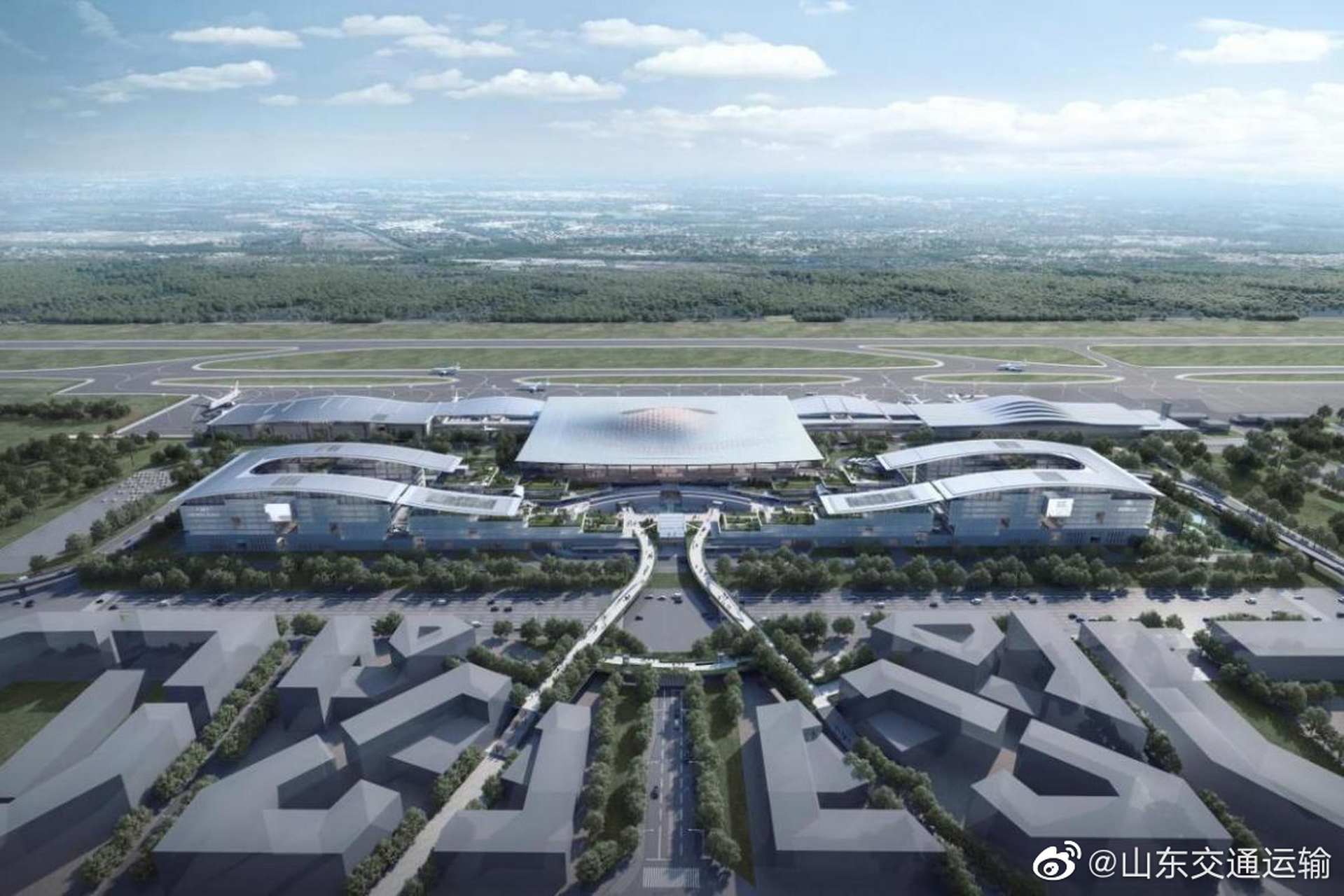 【山东省机场管理集团临沂国际机场航站楼改扩建工程按下"加速键"】