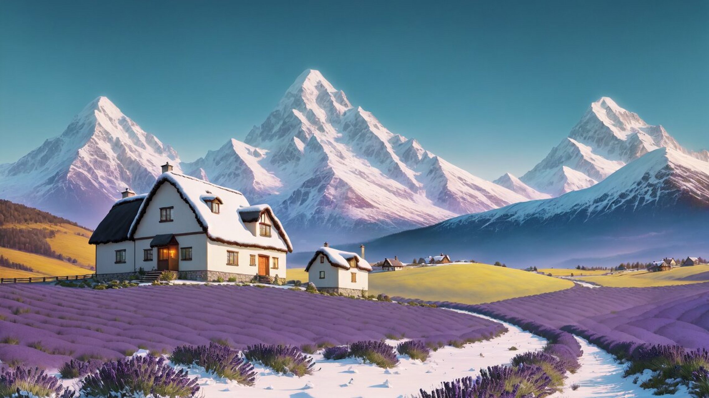 同事眼红预定,4k风景壁纸让电脑美出新高度!