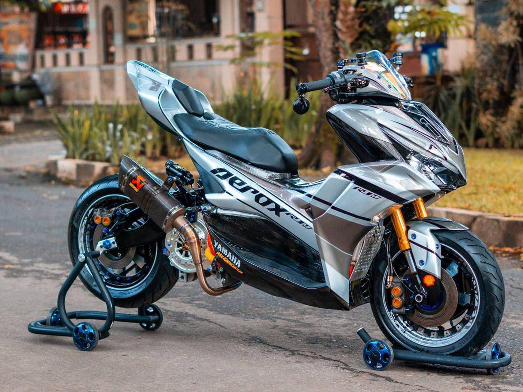 战斗羊aerox155开启预定 雅马哈官方刚刚发布了aerox155(nvx155)