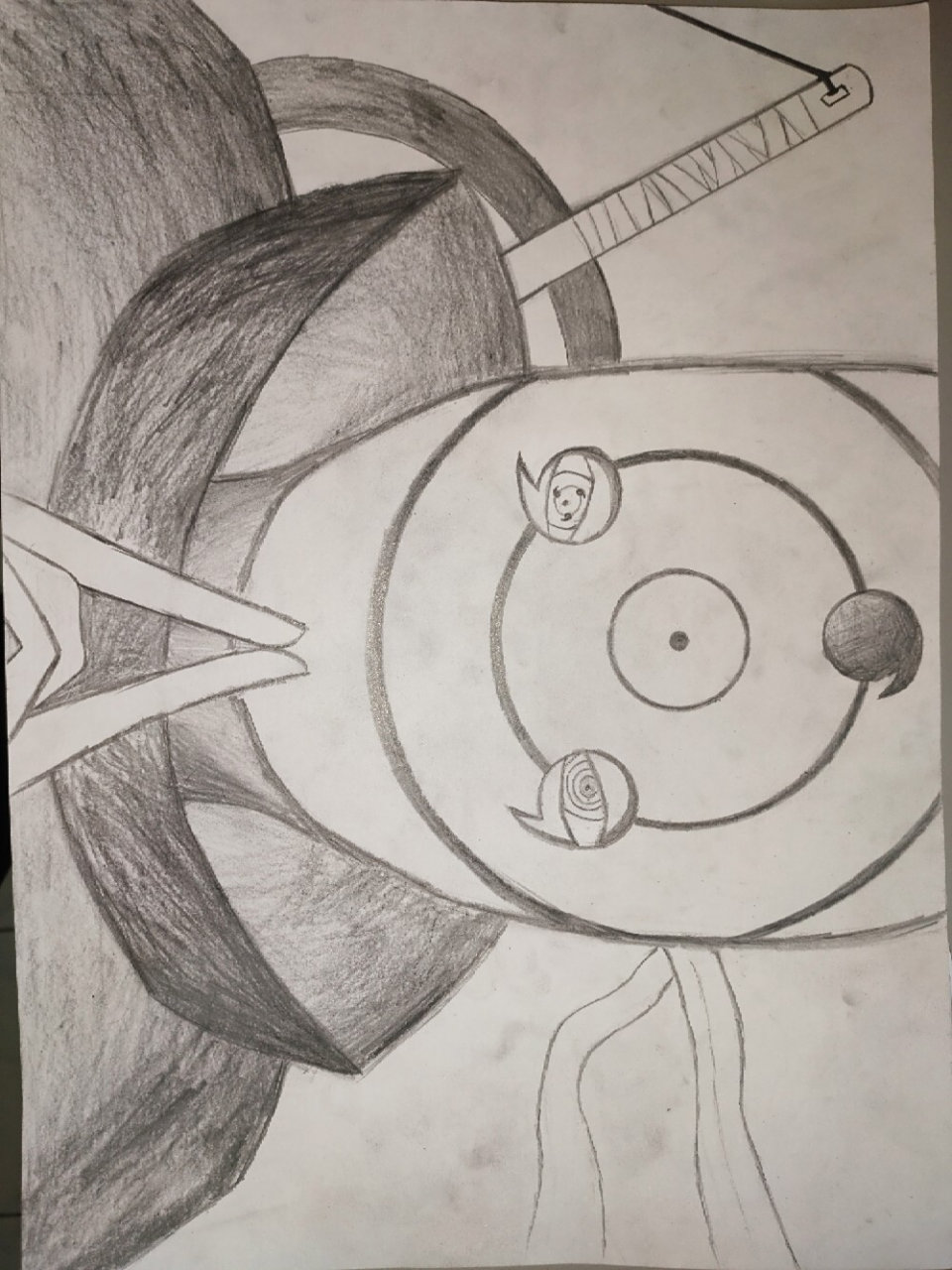 忍界大战的白面具带土 偶尔一画 希望能多提意见帮我改善改善96