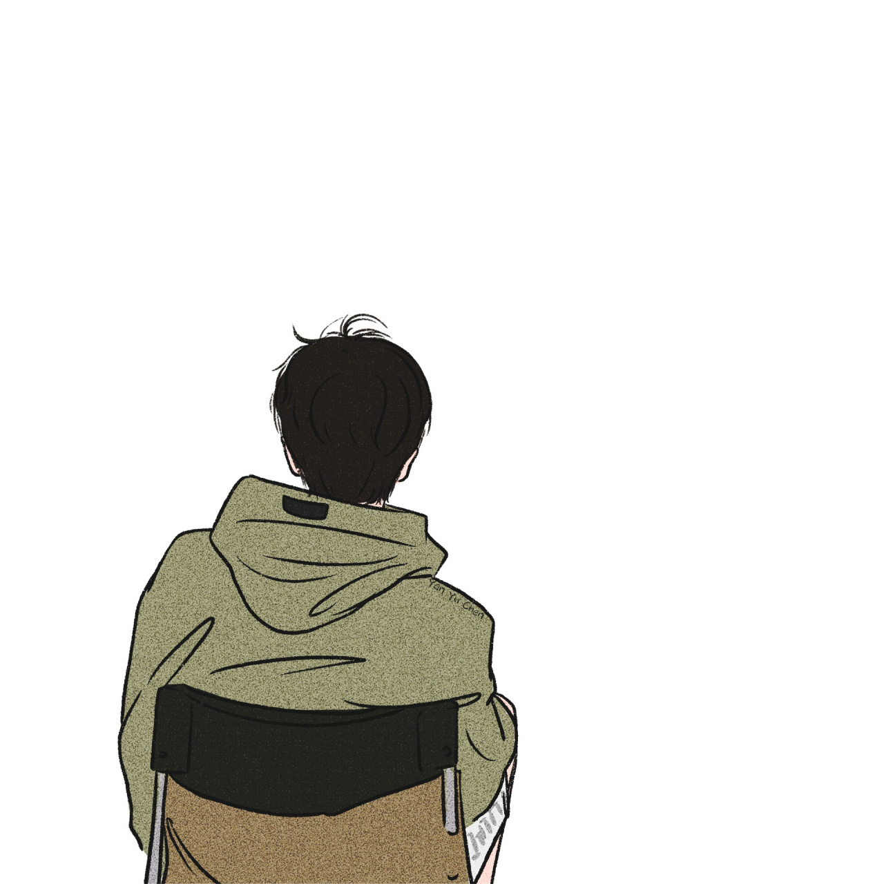 自由感ins氛围手绘男生头像97