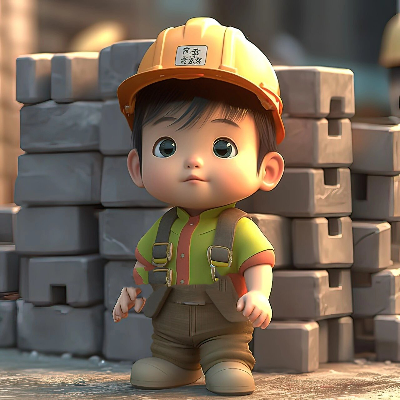 职业头像-搬砖专家 没有伞的孩子,必须努力向前奔跑生头像