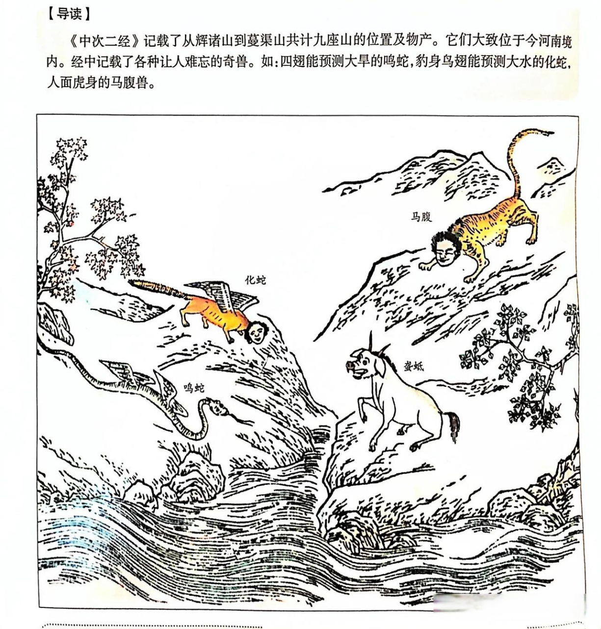 在山海经中次二径中,有一座名叫昆吾山  有一个关于【昆吾山之铜】的