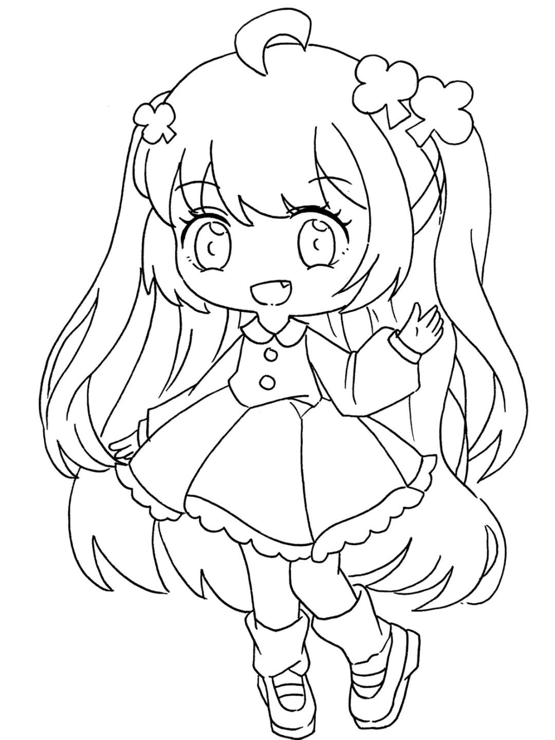 初级动漫女生人物