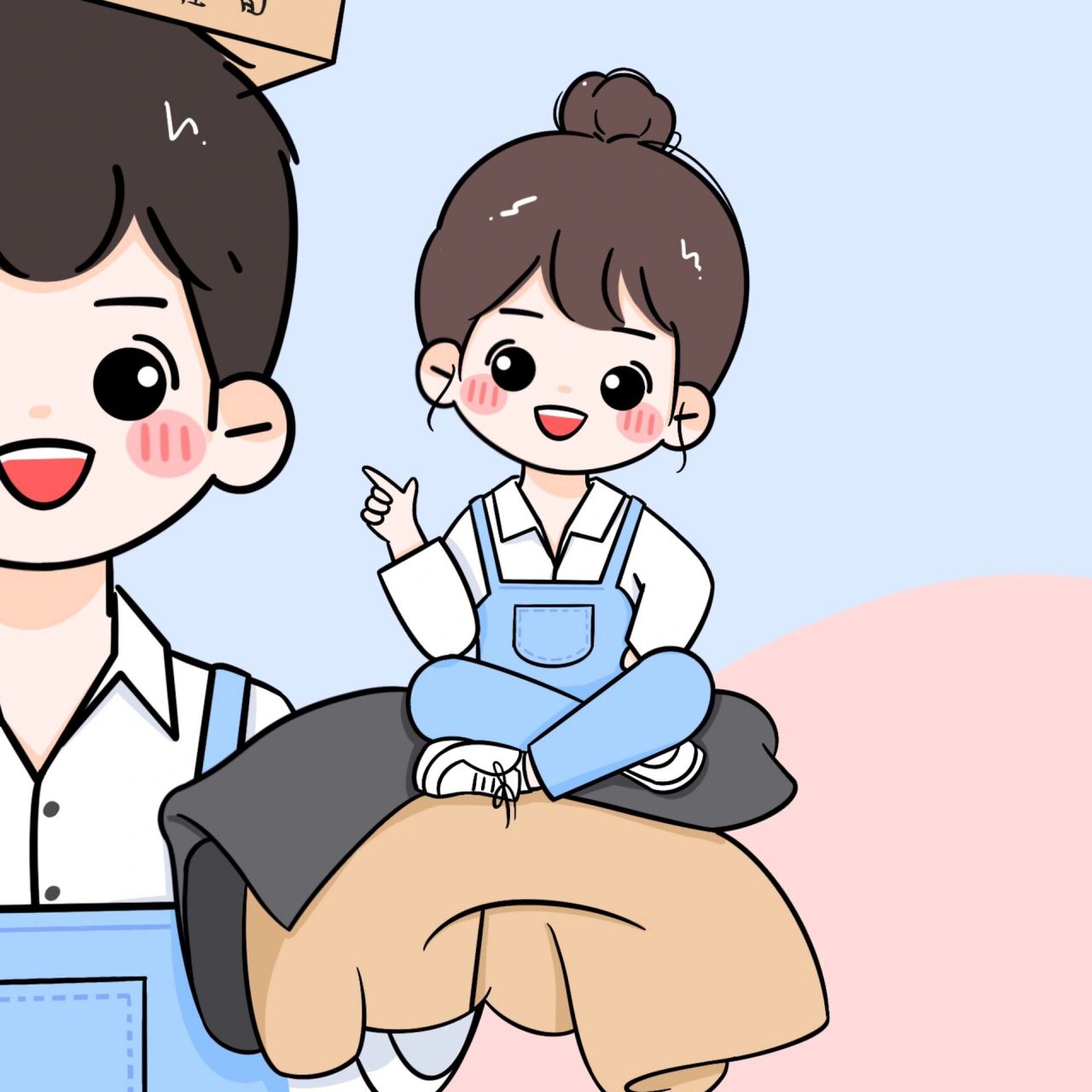 高甜情头 | 我发誓,你是我捧在手心里的宝 头像 | 情侣头像 | 可爱