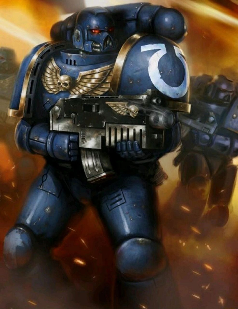 战锤40k 极限战士  数量最庞大的星际战士