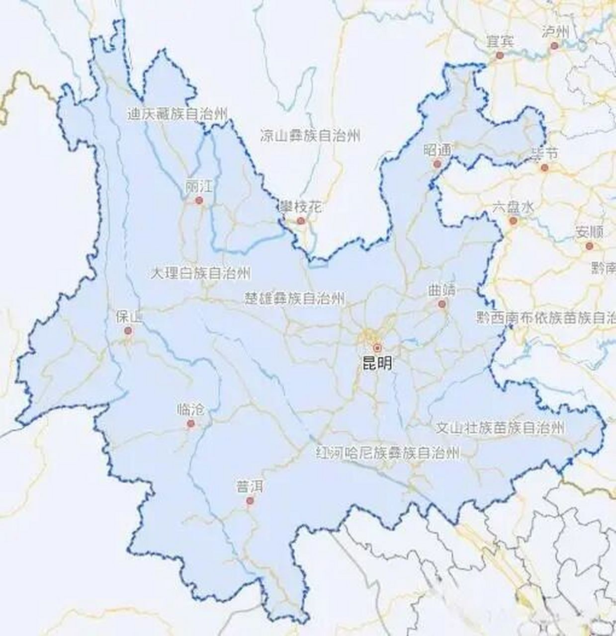 云南滇西方向有哪些景点呢?