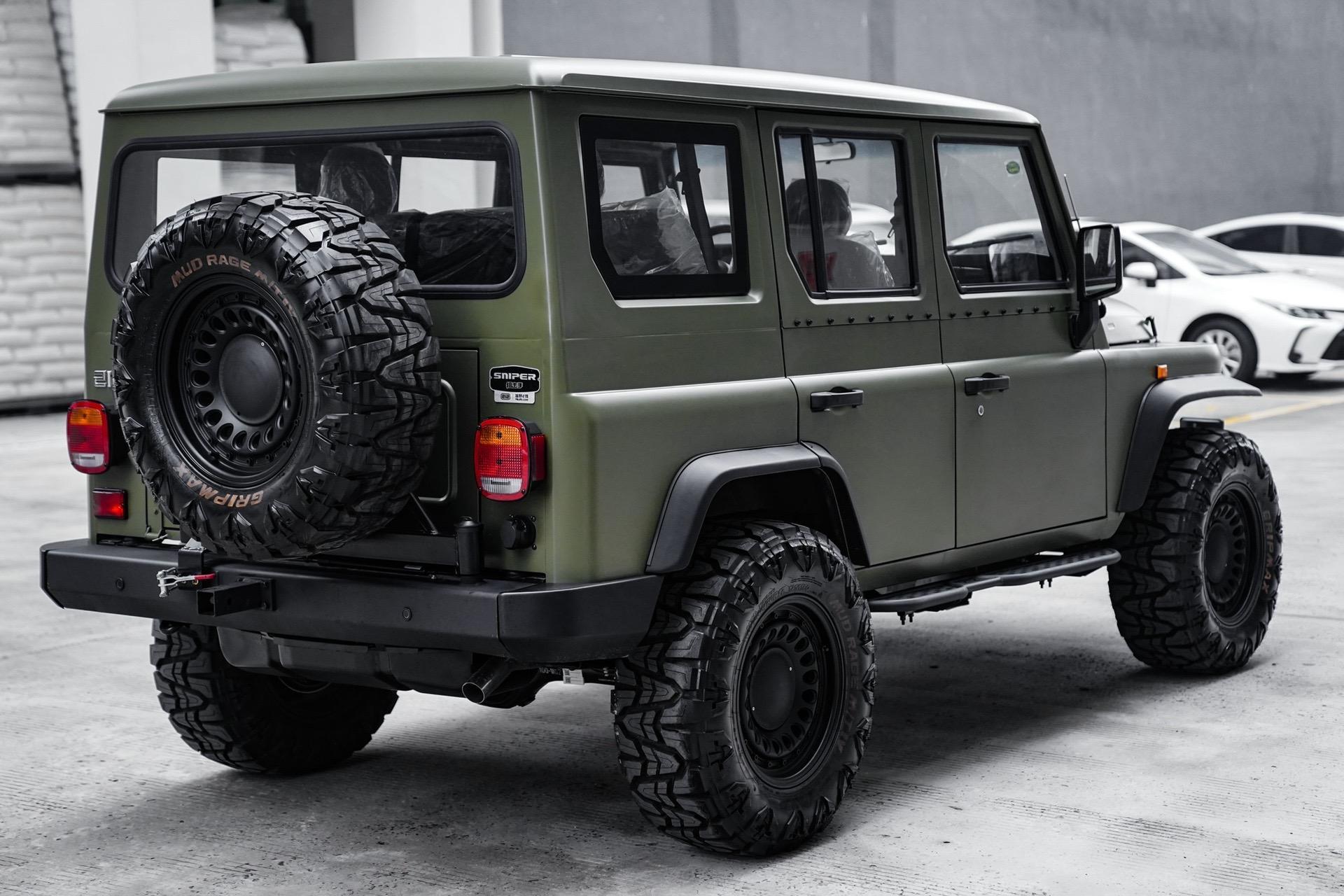 212狙击手国内首台纯硬派越野车 它来啦!