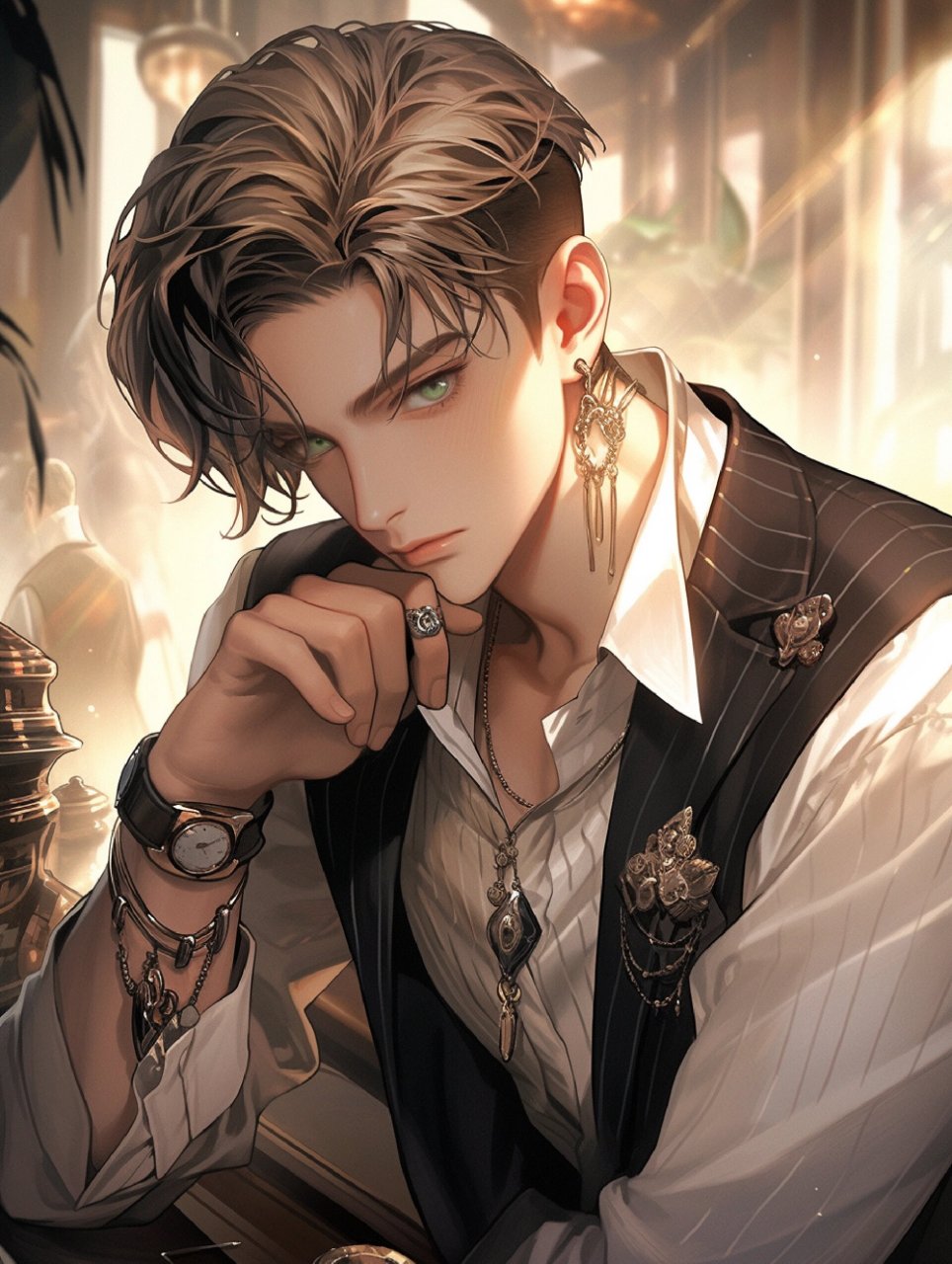 帅气男生壁纸 可自用92商用接定制原图加主页粉丝群