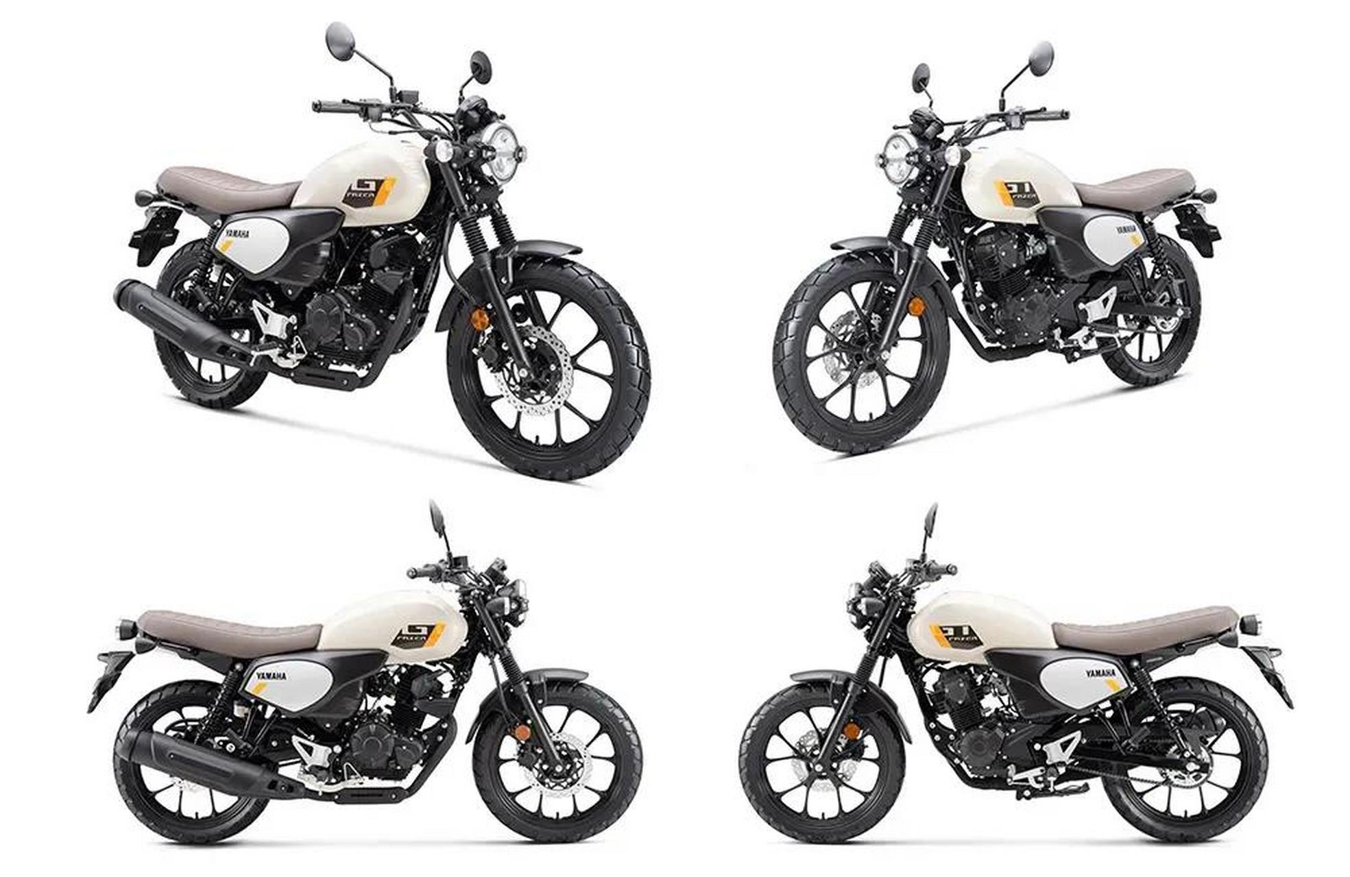 机车 摩托车 雅马哈发布在国内市场首款150级复古街车gt150 fazer