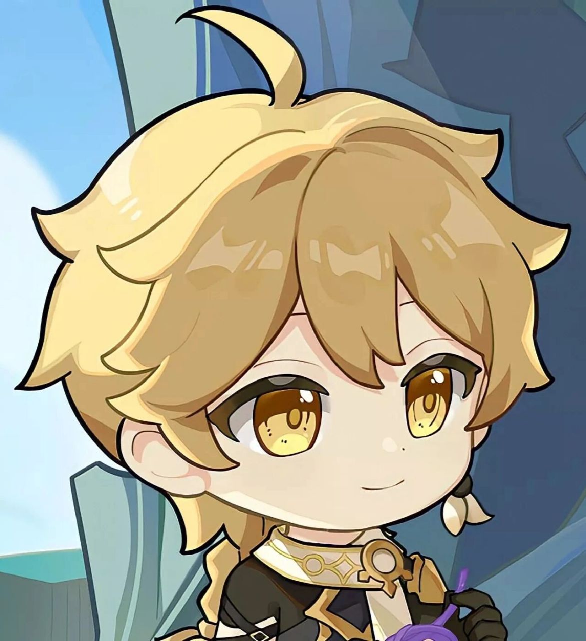 一些很米的官图(原神空单人)  他好可爱,,,()