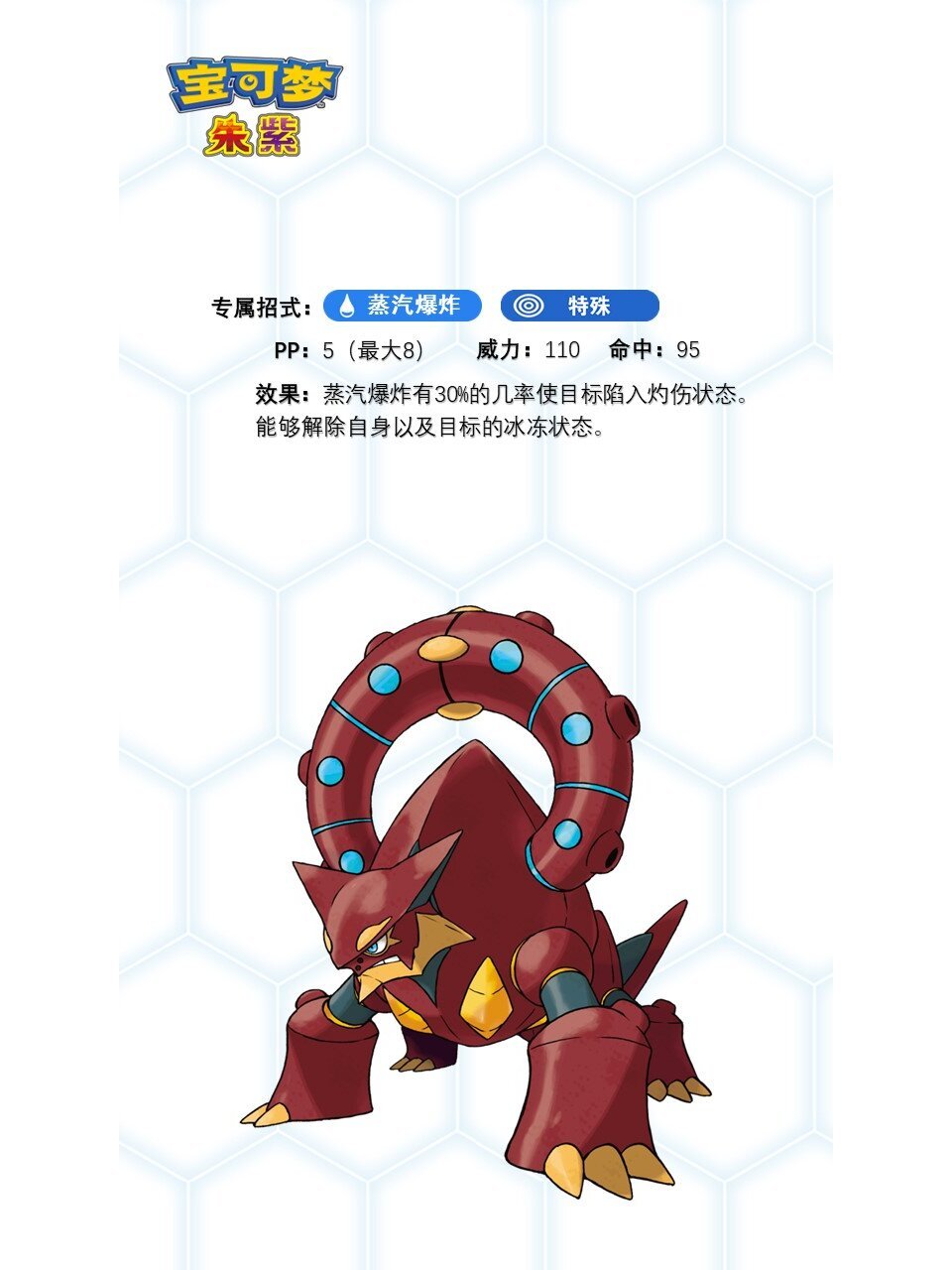 【宝可梦朱紫】波尔凯尼恩简介&单打配置 获得方式:通过《pokemon