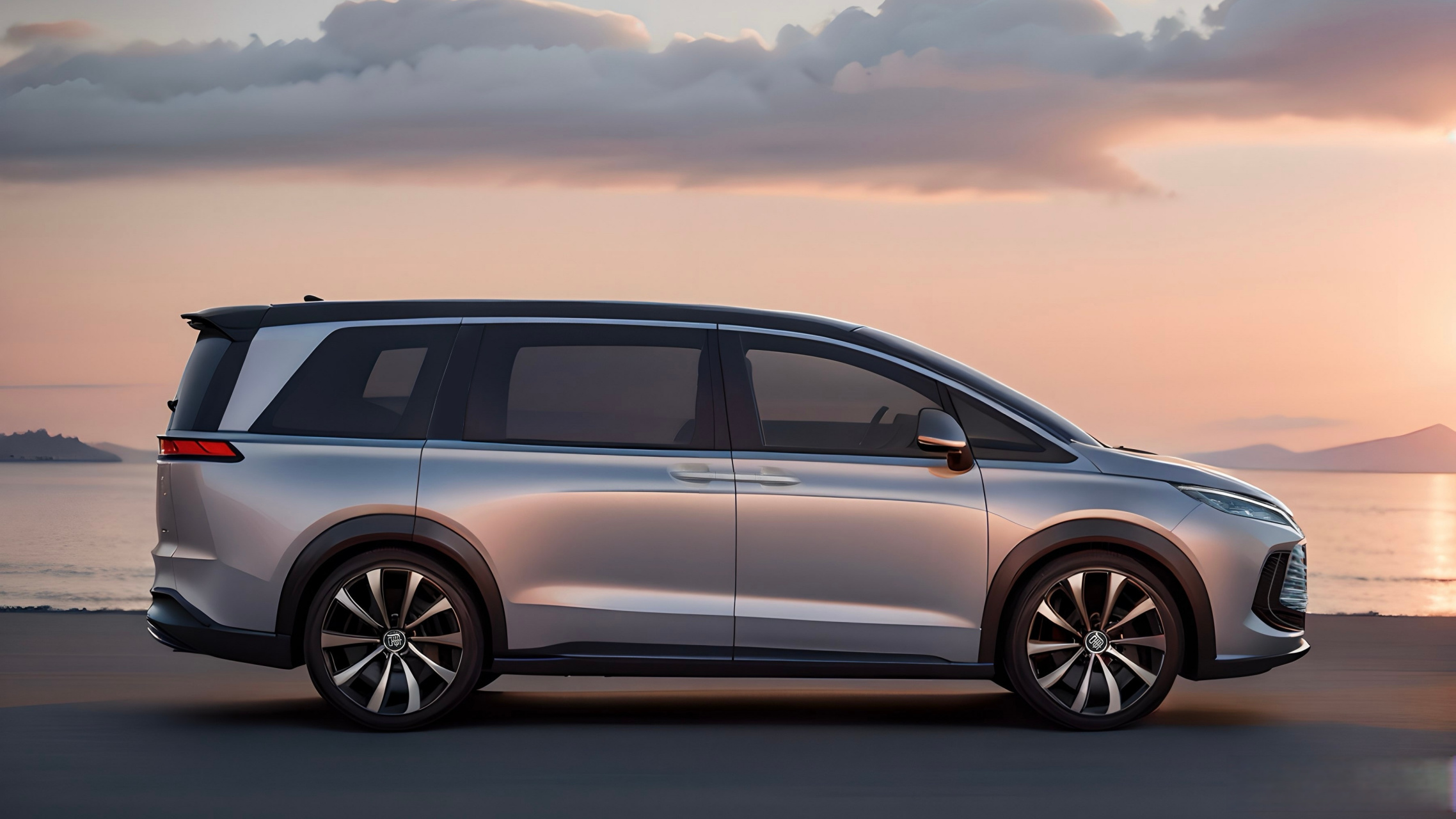 比亚迪唐max最新渲染图曝光:定位中大型mpv!