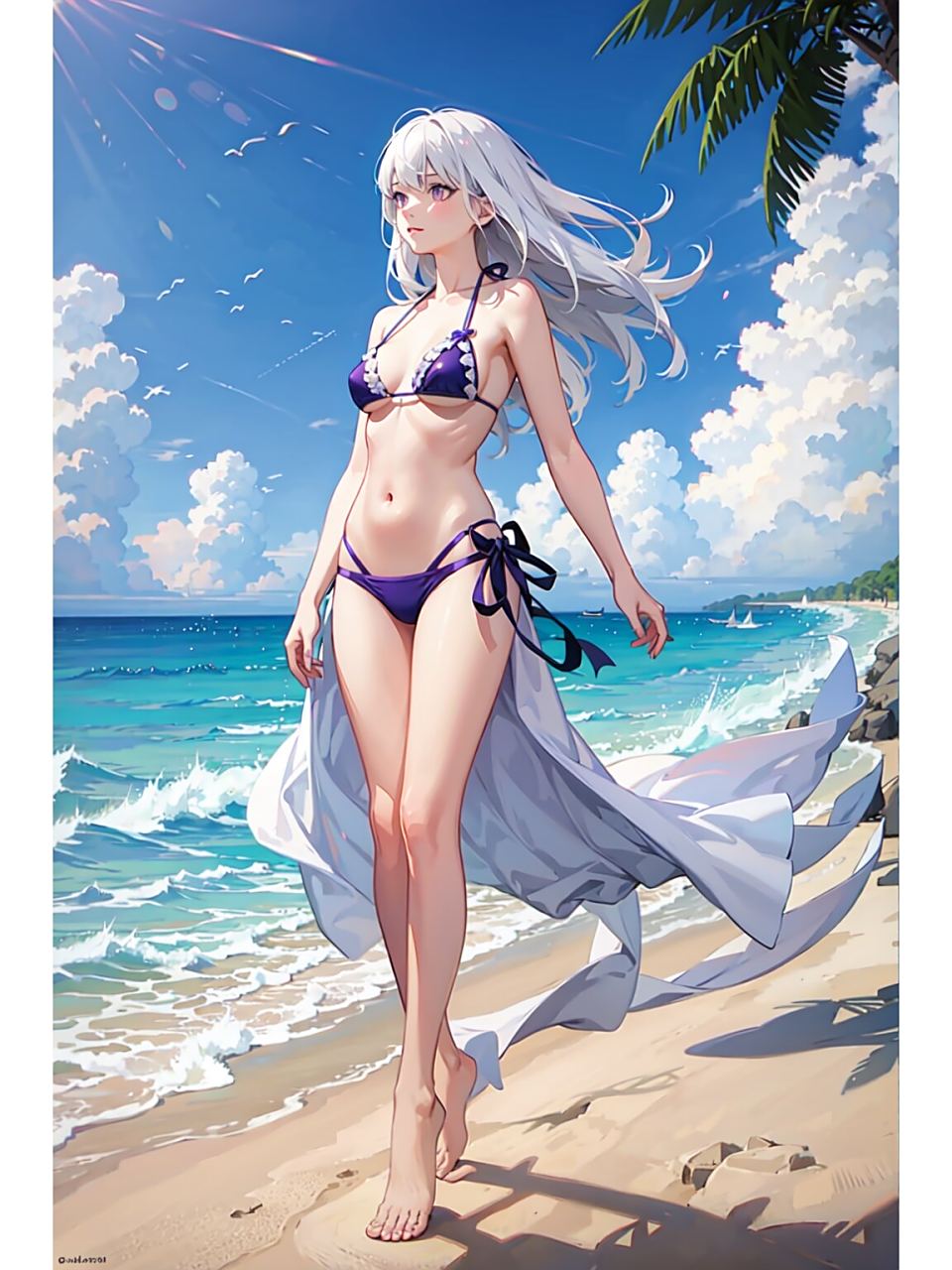 海边比基尼小姐姐-4