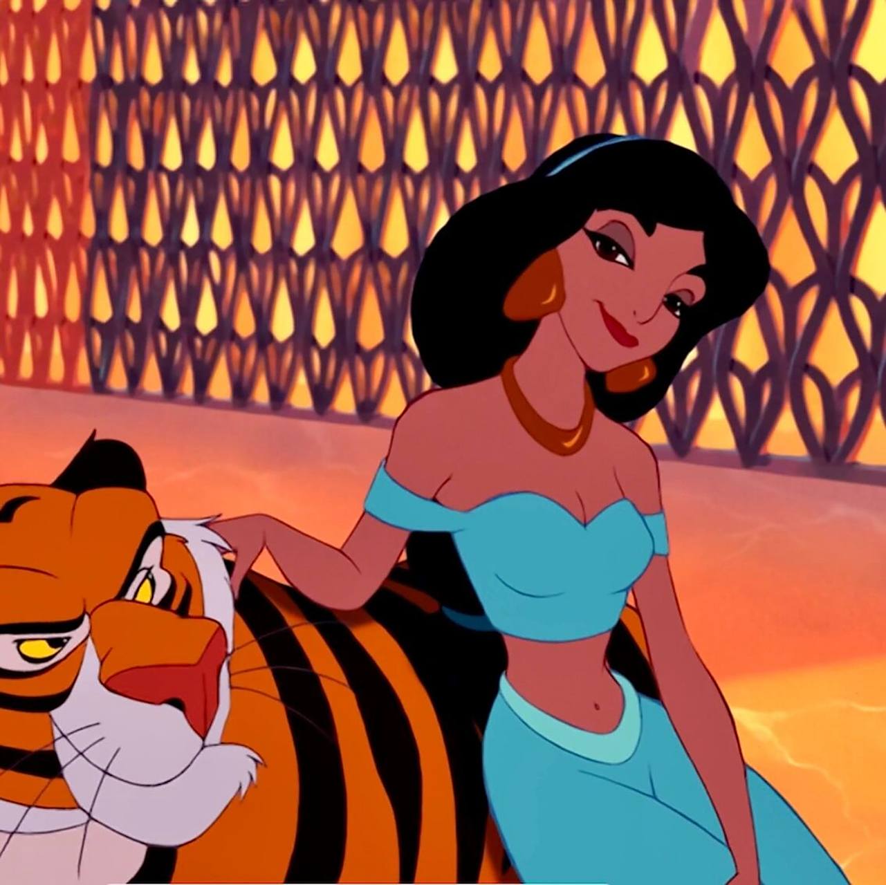 【茉莉】迪士尼公主头像 jasmine93 99媚骨天成,有勇有谋,像沙漠