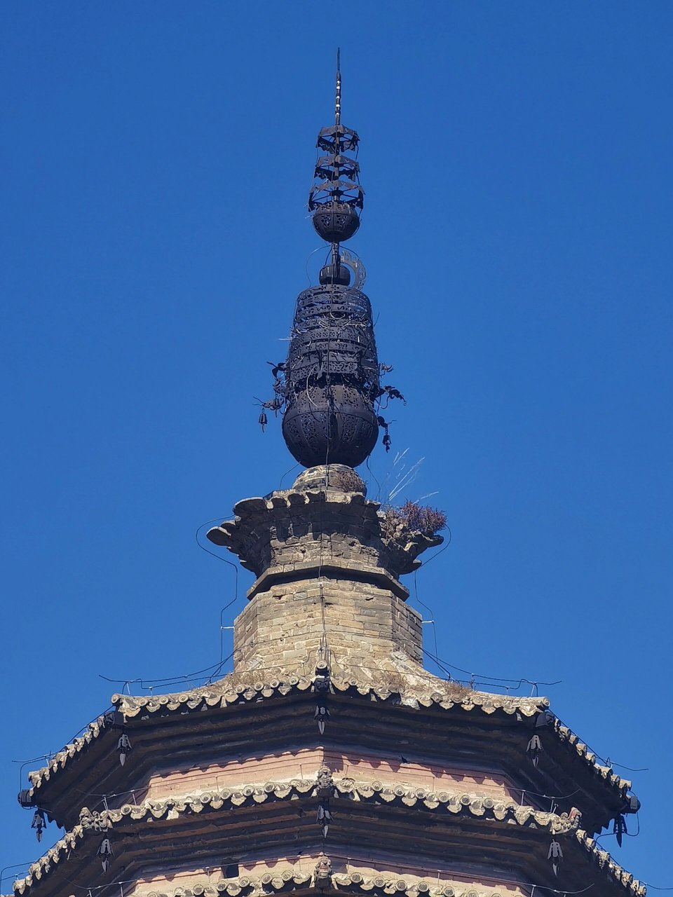 河北 张家口 蔚县 南安寺塔 辽 南安寺门票6元,但寺外的观赏和拍照