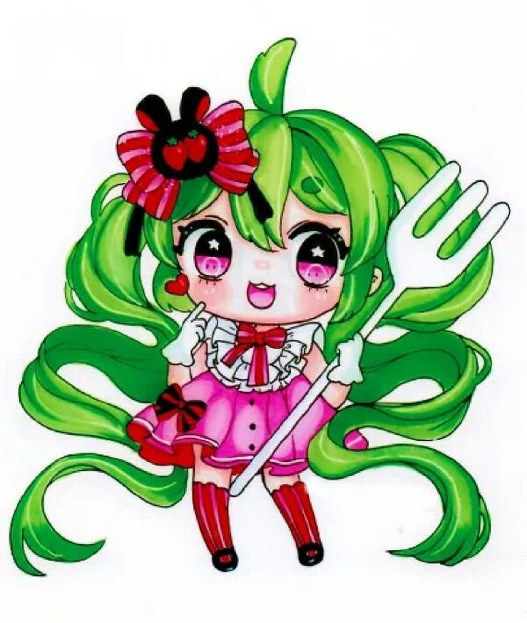 q版动漫画 简单动漫画素材 可可爱爱,色彩饱满