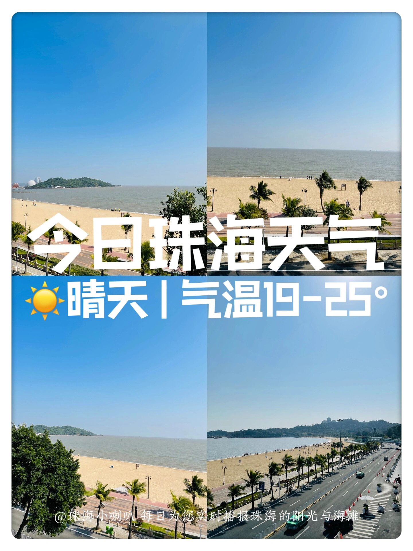 珠海天气 | 2023年11月25日