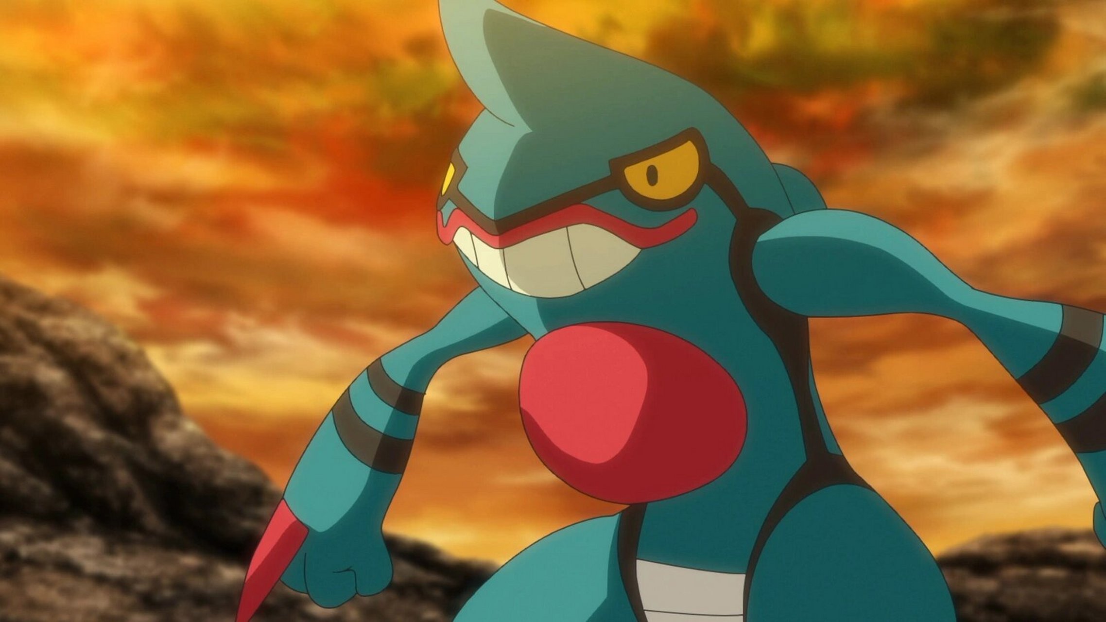 宝可梦图鉴0454:毒骷蛙 0454:毒骷蛙 属性:毒,格斗           分类