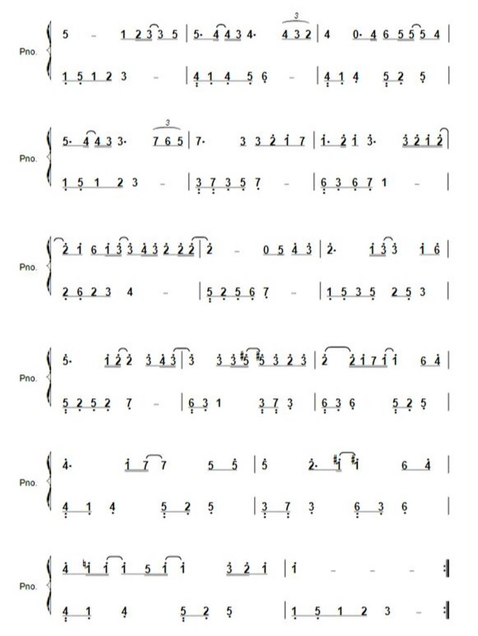 《拾忆》钢琴简谱分享~ 冗长的黑暗中 钢琴是我唯一的光 你们呢