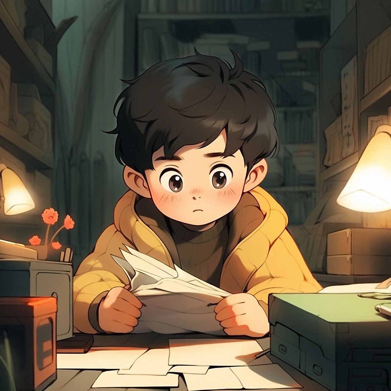 学霸头像/你认真学习的样子最好看! 你家娃还在学习的吗?