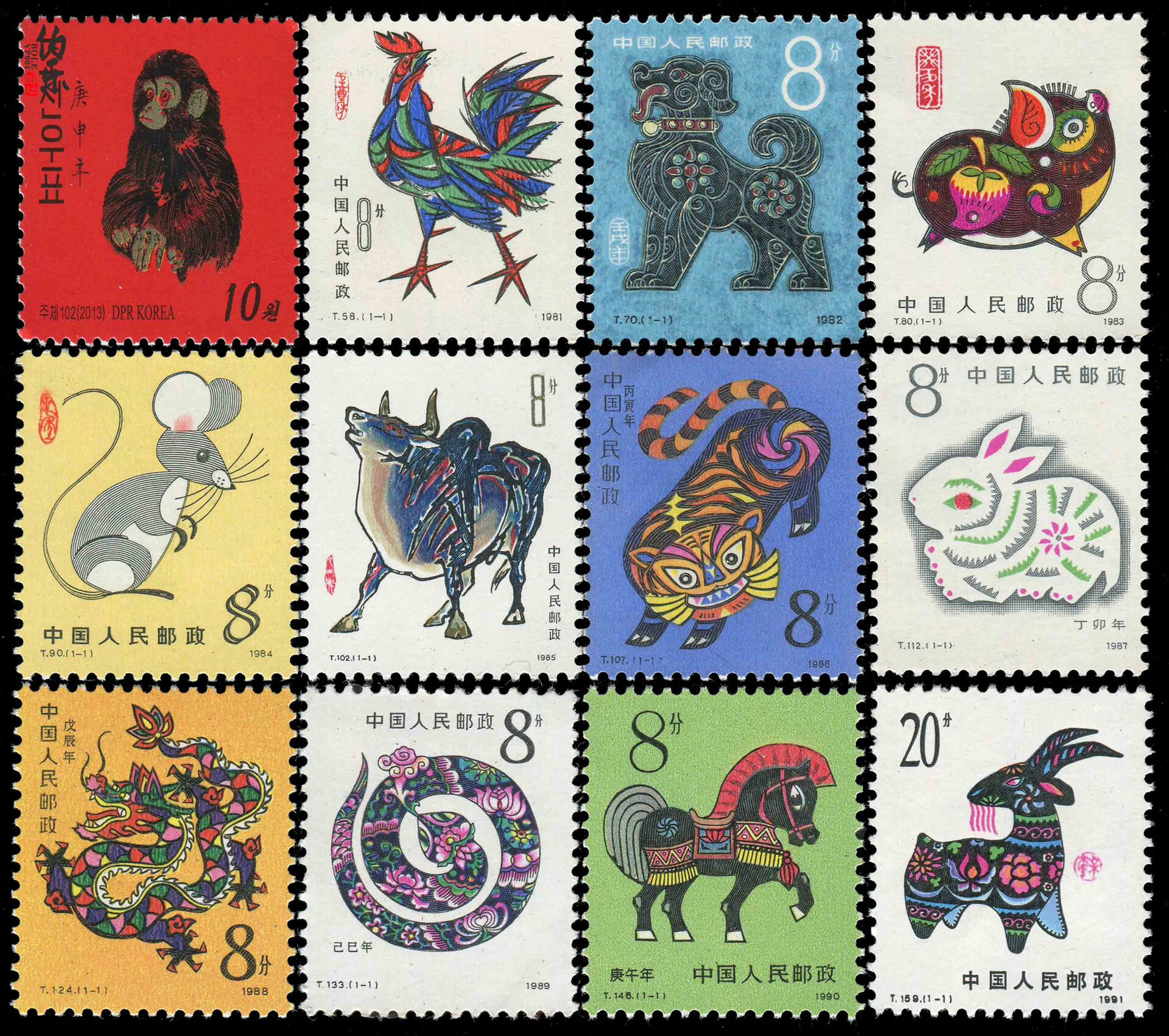 生肖邮票我只认前三轮