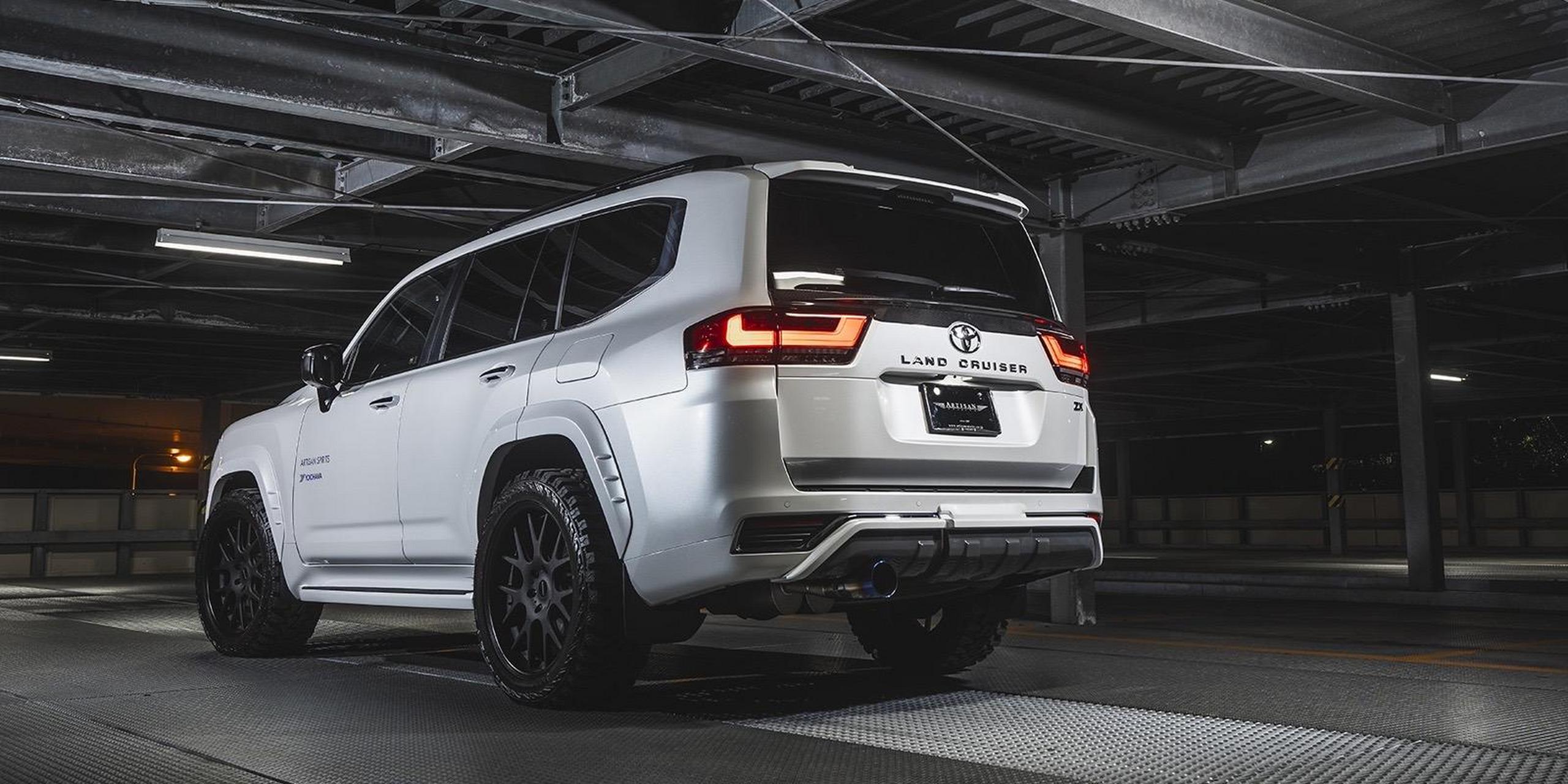 气场强大artisan改装lc300陆巡.