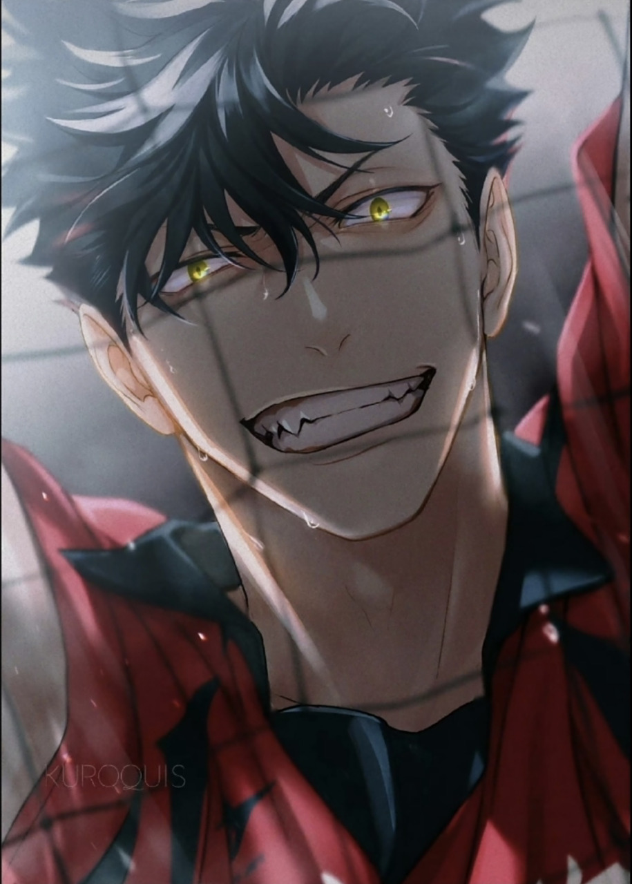 黑尾铁朗我的神!爱死这男人了 出场自带90的男人谁不爱!