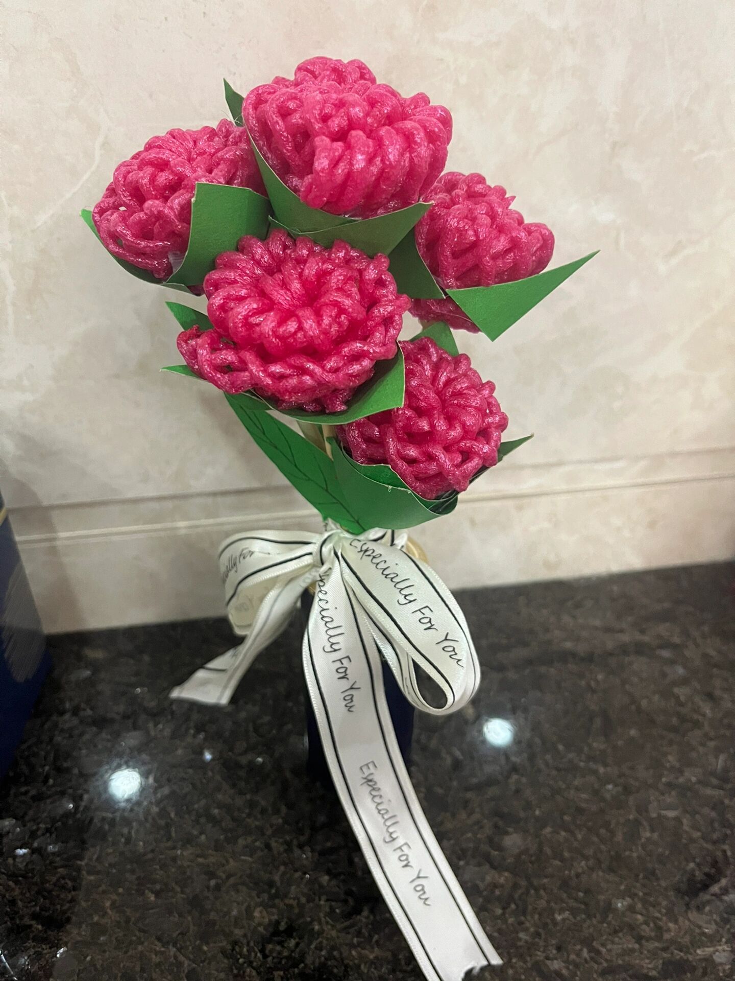 泡沫塑料花