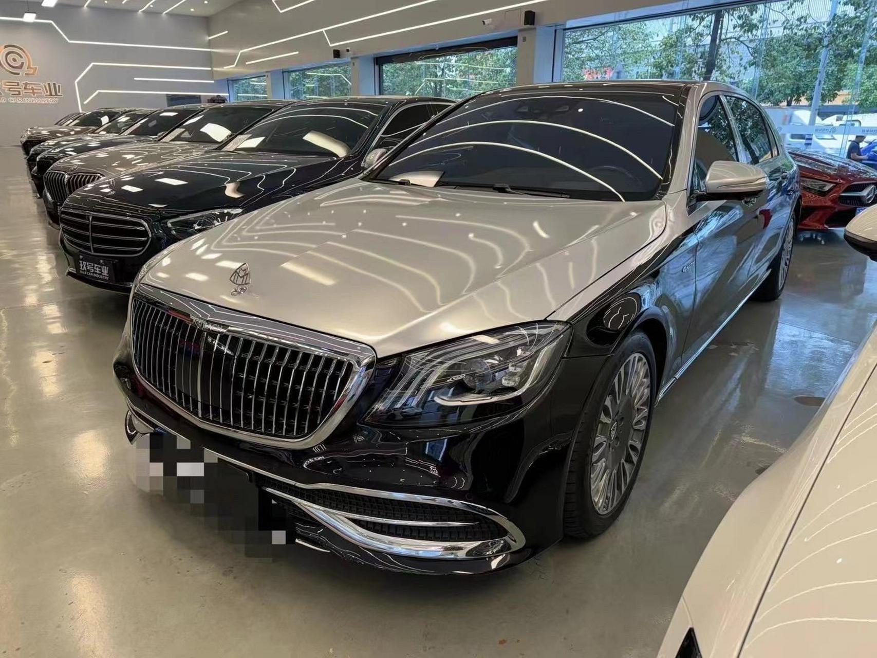 88万 17年9月奔驰:迈巴赫s400l,3.