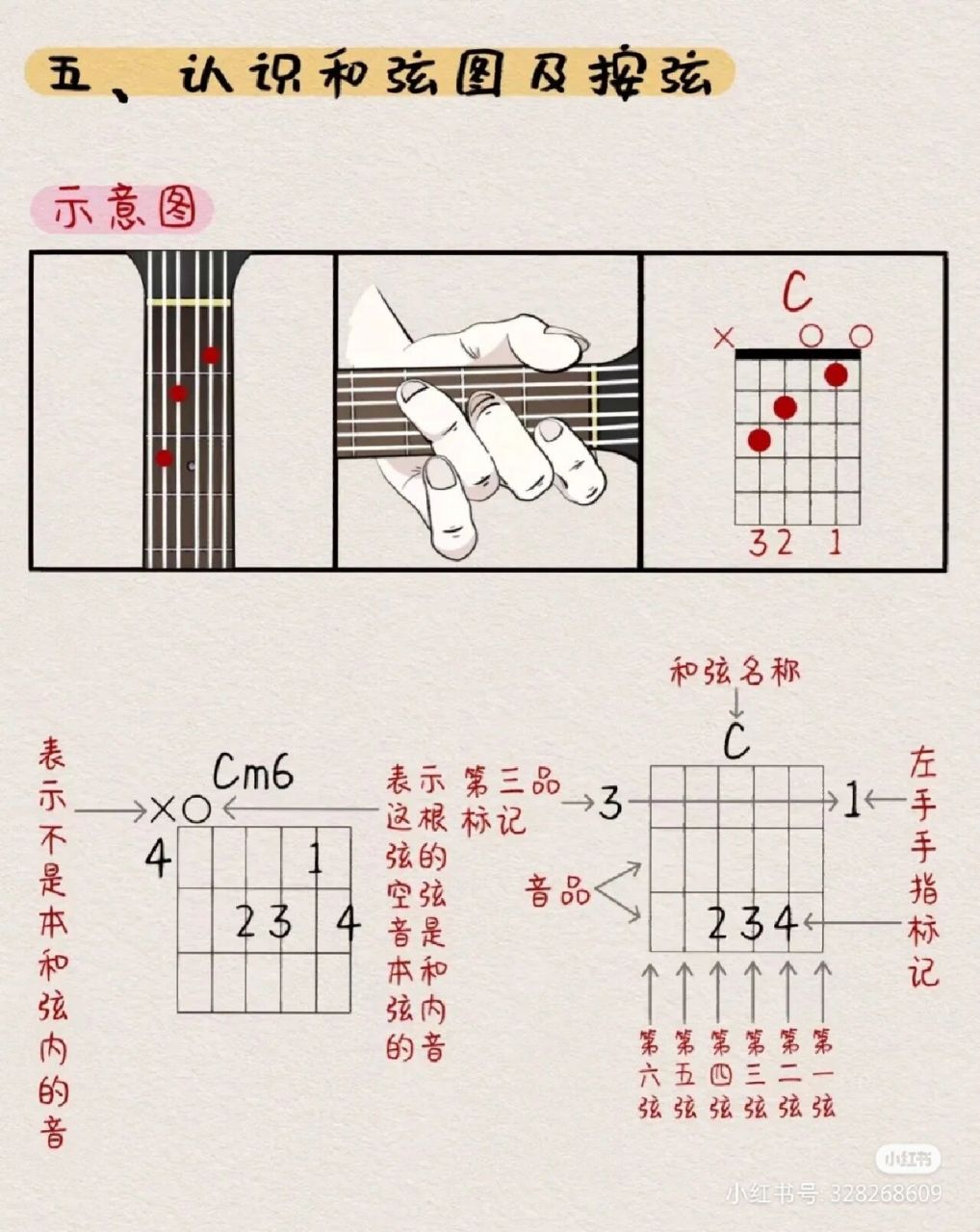 新手学吉他识谱一看就会/5步秒变大神! 喜欢的友友赶紧点赞收藏关注吧