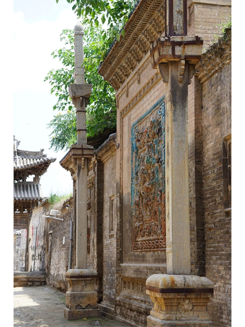 访古山西——临汾市襄汾县汾城古建筑群 汾城古建筑群,位于汾城镇地处