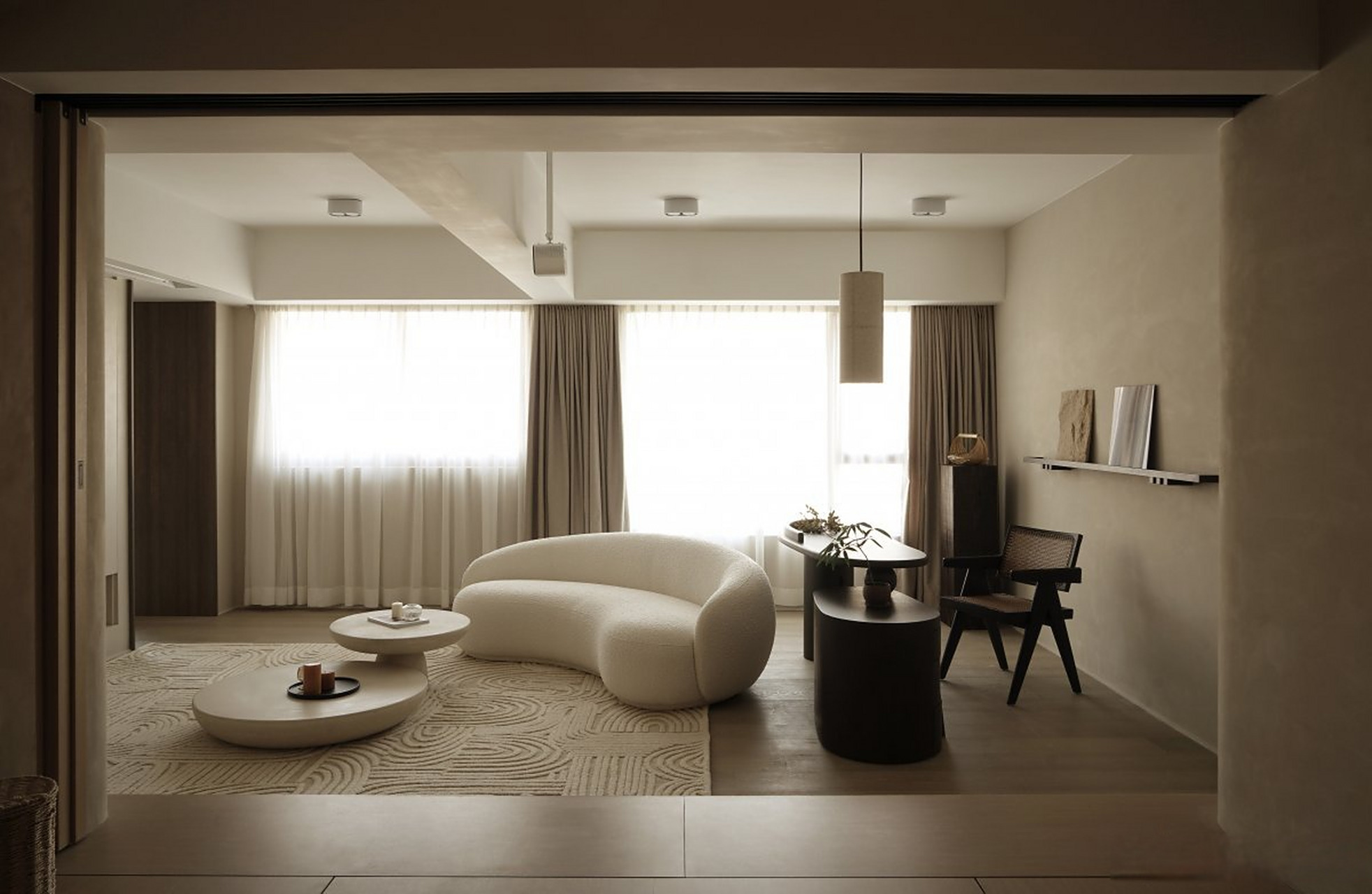 日式的极简主义及东方古典元素的融合~  #家居##装修设计##装修这件事