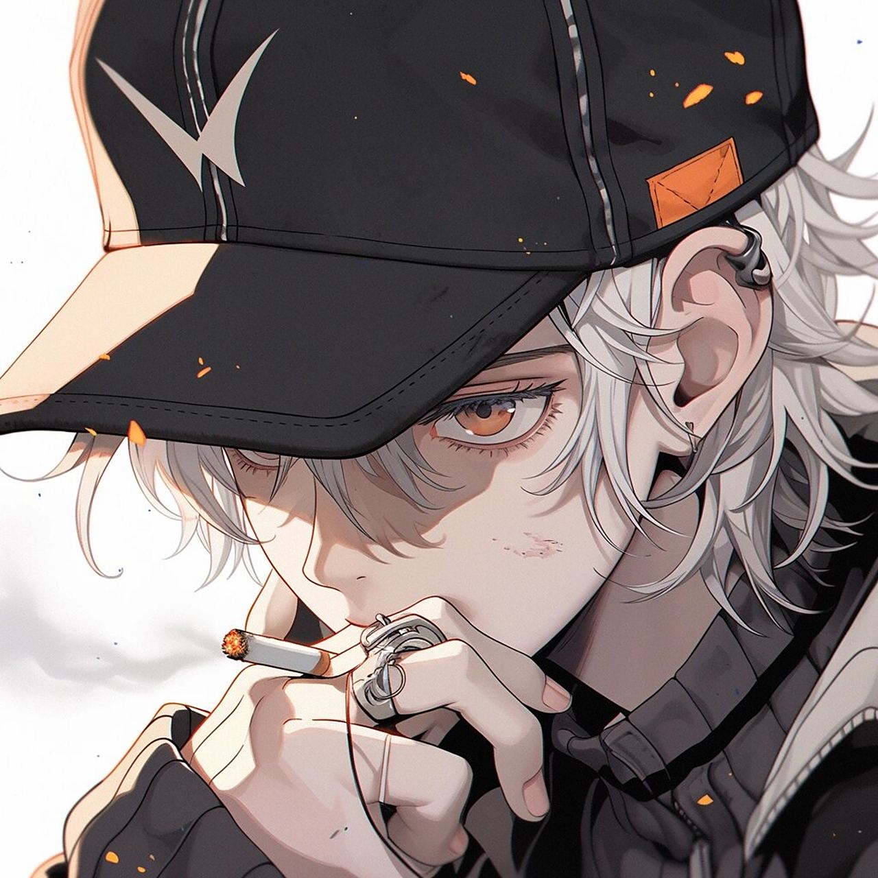 男生头像|抽烟的酷男孩