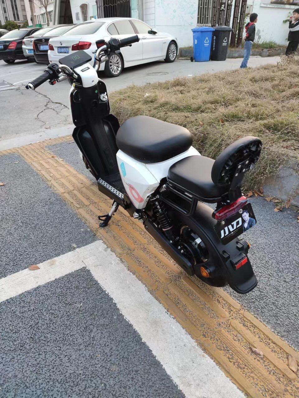小刀电动车踏板电动车48伏20安能跑80里地小刀就是好没电也能跑车子
