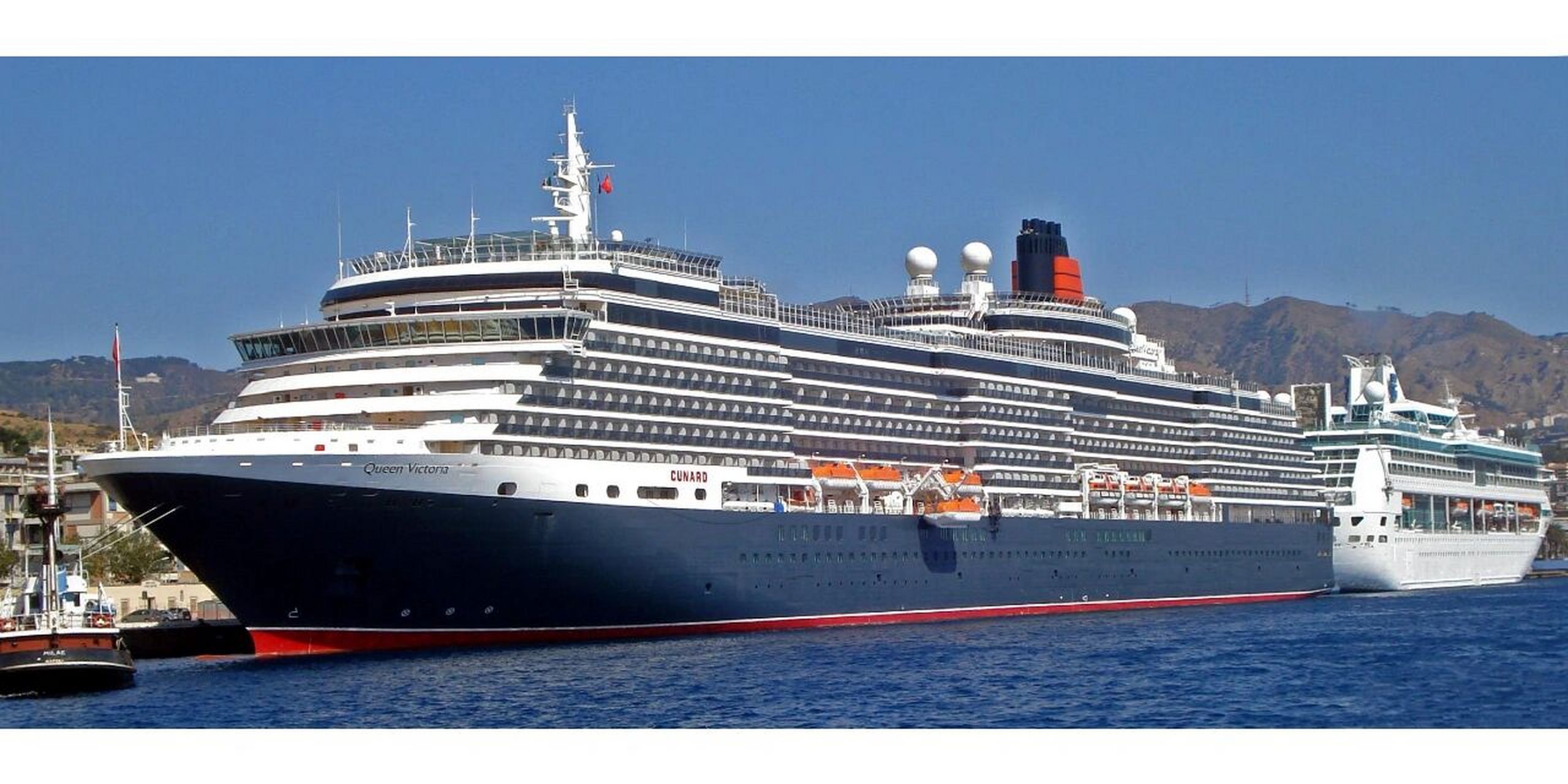 冠达邮轮2艘豪华邮轮开始环球旅行 1月11日,玛丽皇后2号(queen mary 2