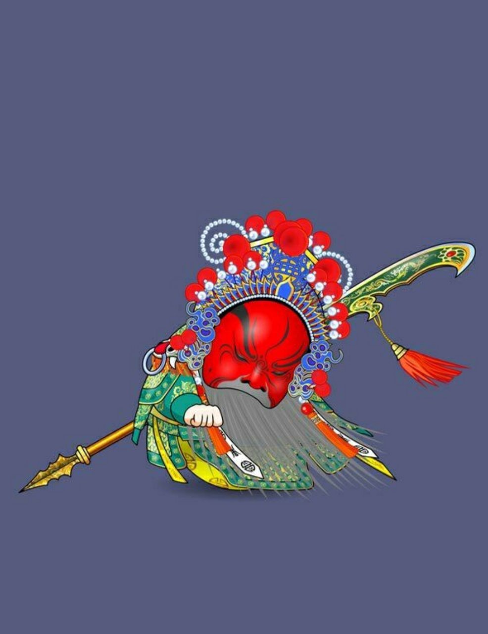 京剧不倒翁——关羽(二) 京剧中关公戏也称作"老爷戏".