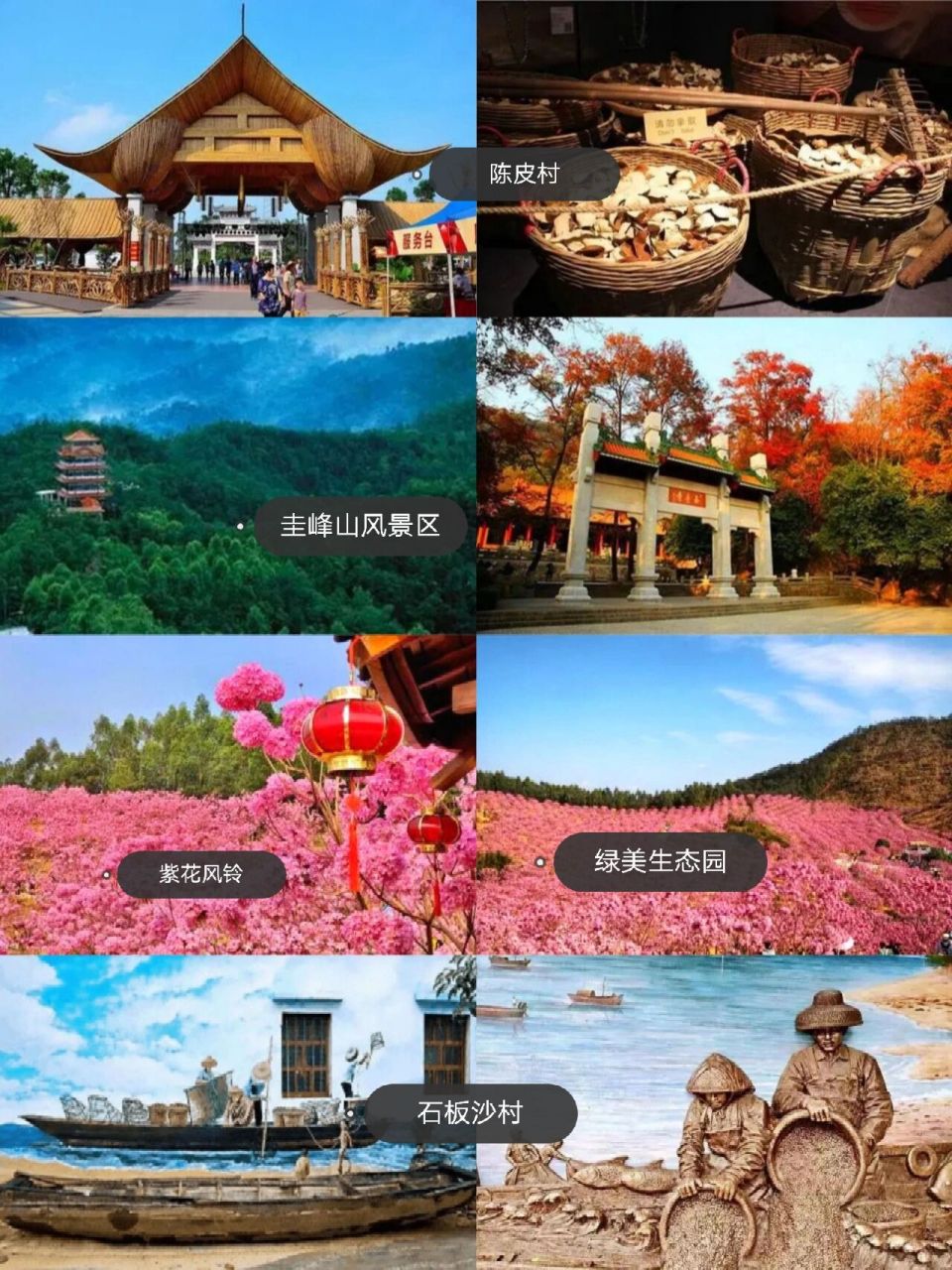 江门7415必打卡景点合集(上) 97新会陈皮村 说