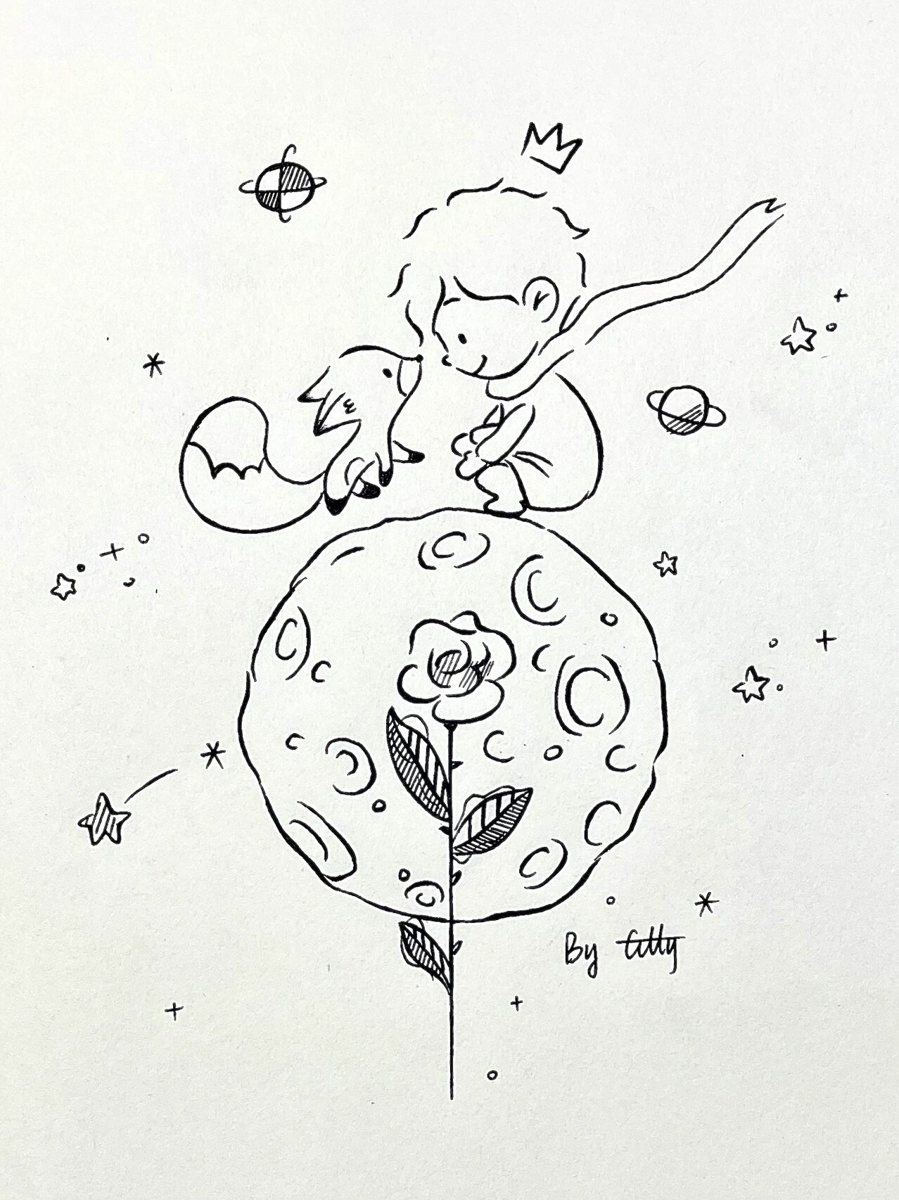 就会觉得漫天的繁星就像一朵朵盛开的花"