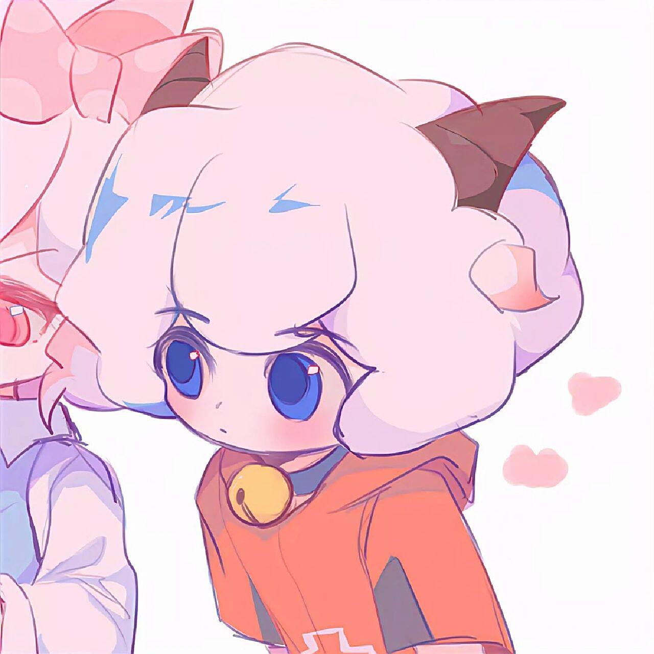 喜羊羊与美羊羊的七组情头 【喜羊羊美羊羊情头】 画师:油菜