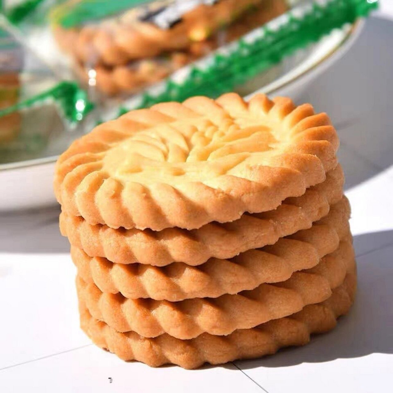 老上海三牛万年青饼干 葱香酥脆,唤起记忆的美味!