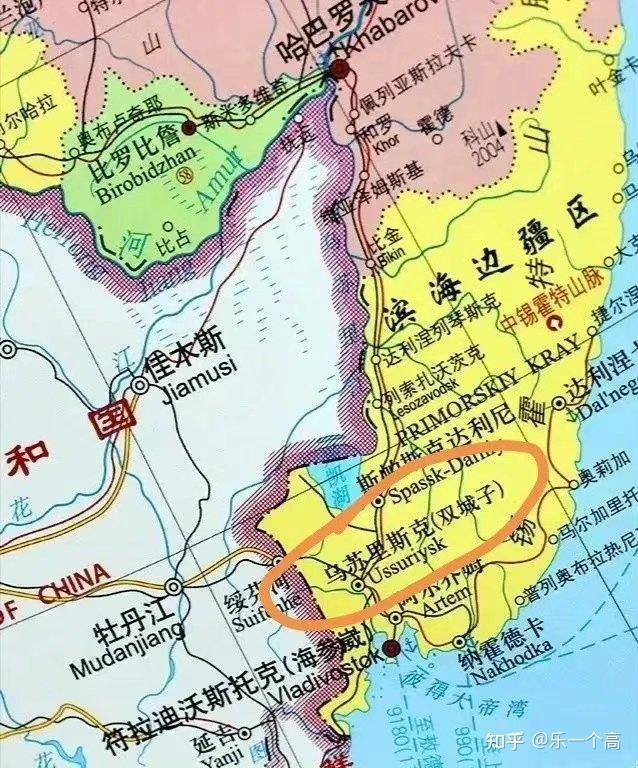 为什么地图上还要将萨哈林岛标注上库页岛呢是有什么特殊含义吗