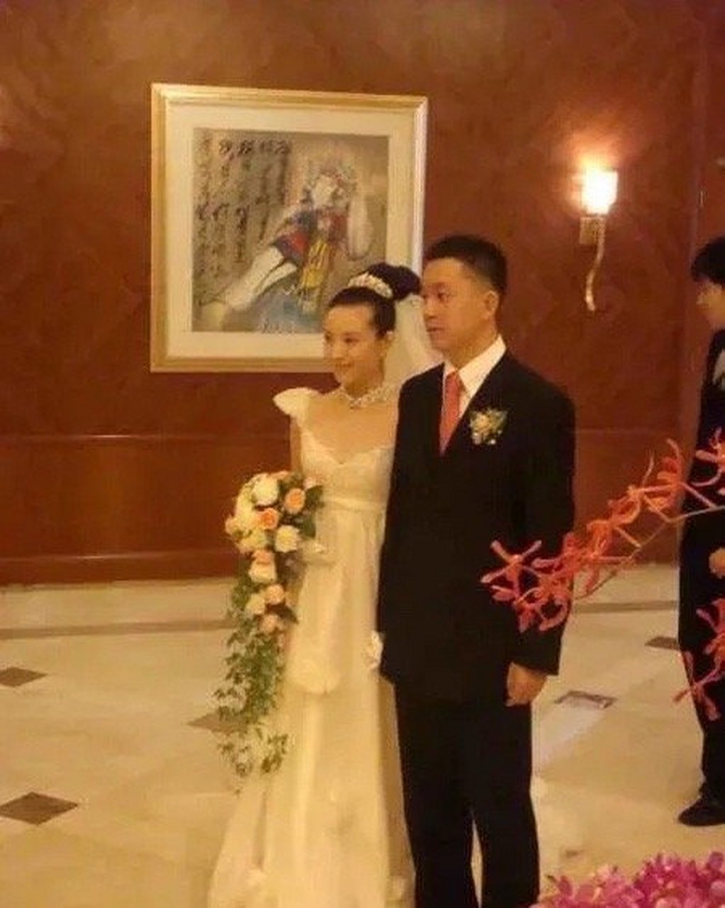 董洁和陈坤结婚图片