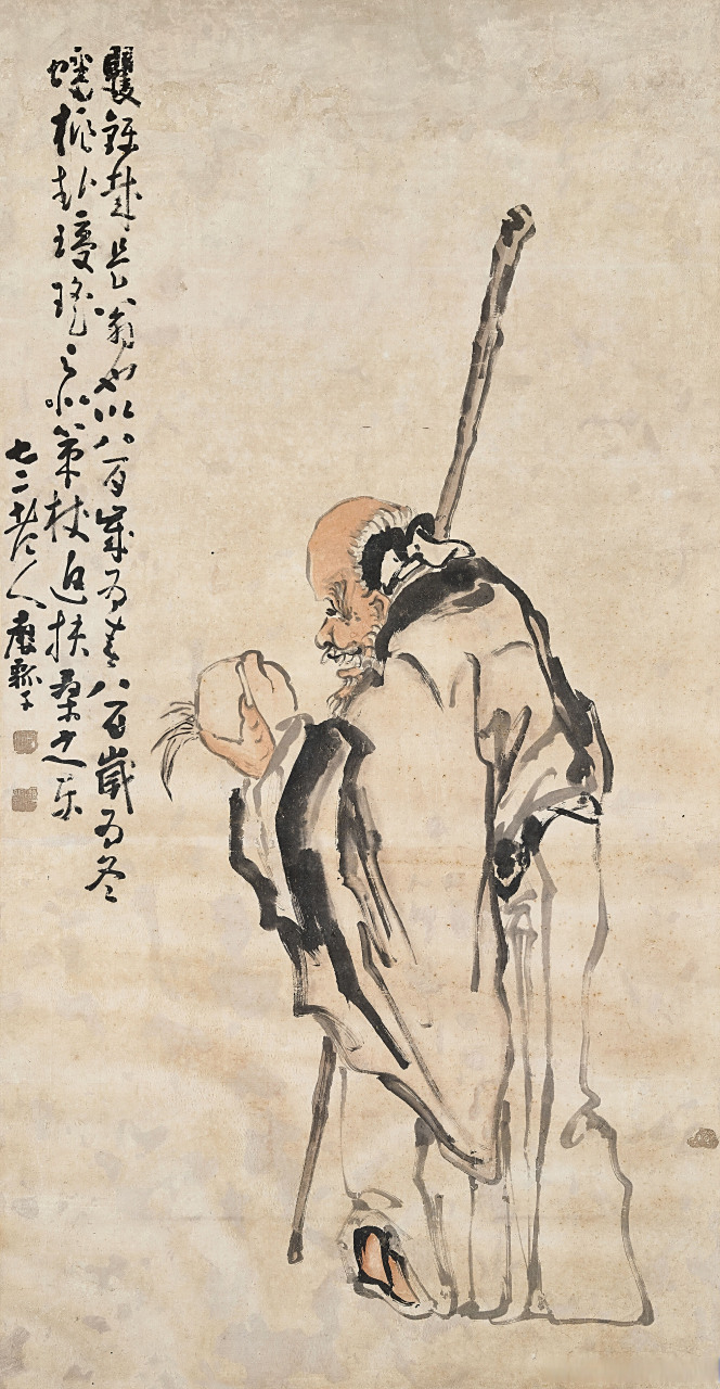 清代画家黄慎人物画