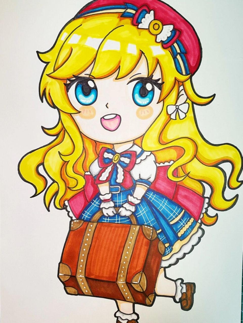 笔:多乐绘马克笔 纸:马克笔专用纸 #寻找小红书绘画大神# #马克