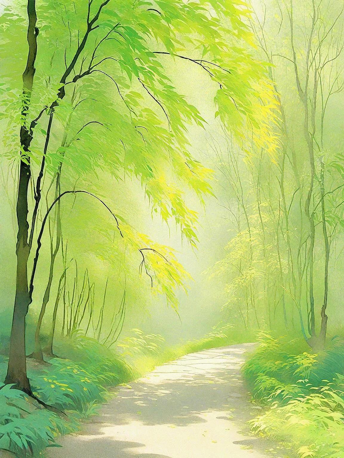 美丽的风景壁纸·小清新森系治愈景观 一组护眼小清新森系壁纸