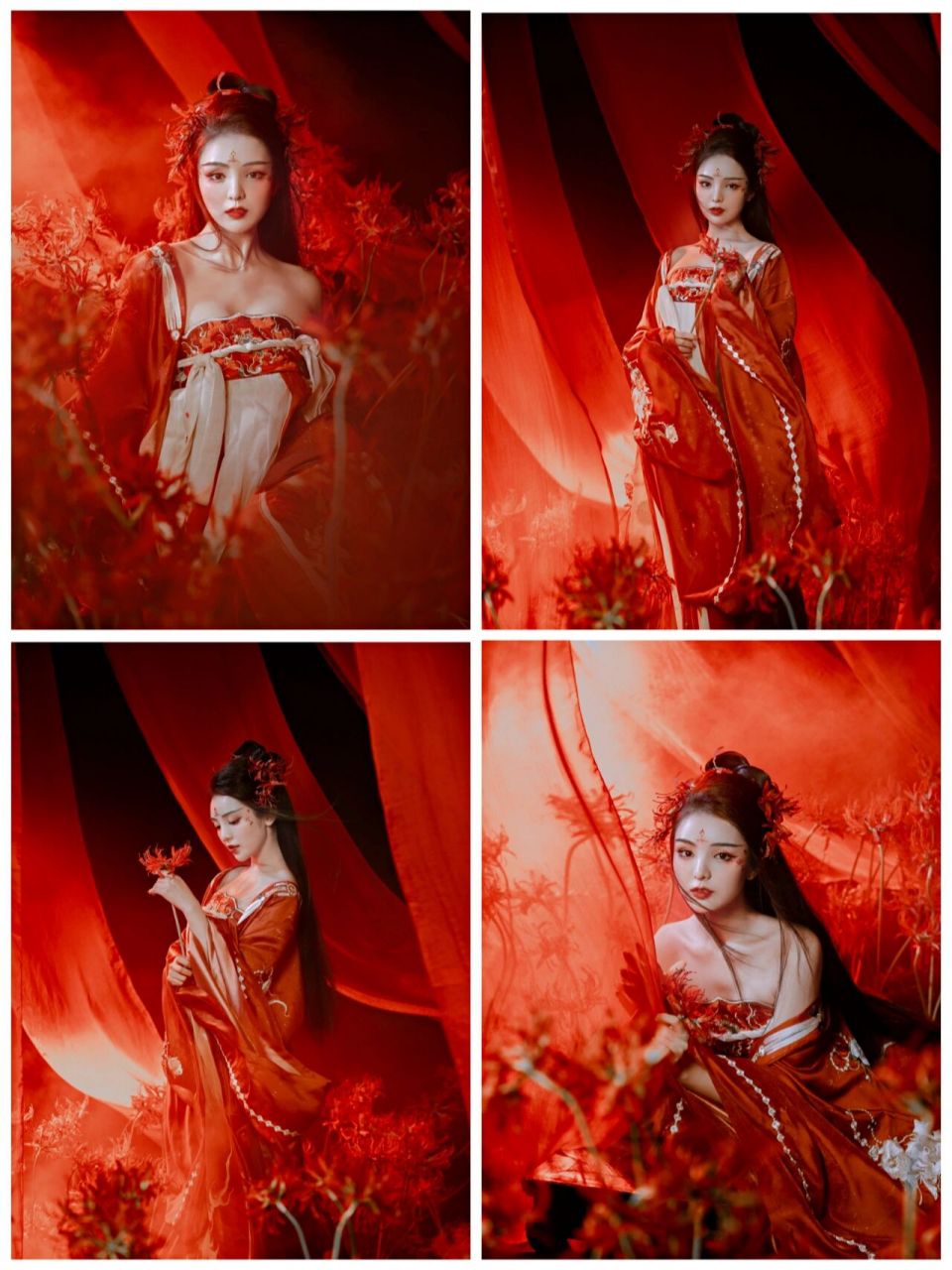 八百里黄泉最美艳的花妖 | 曼珠沙华 · 更多写真风格戳主页  我想拍&
