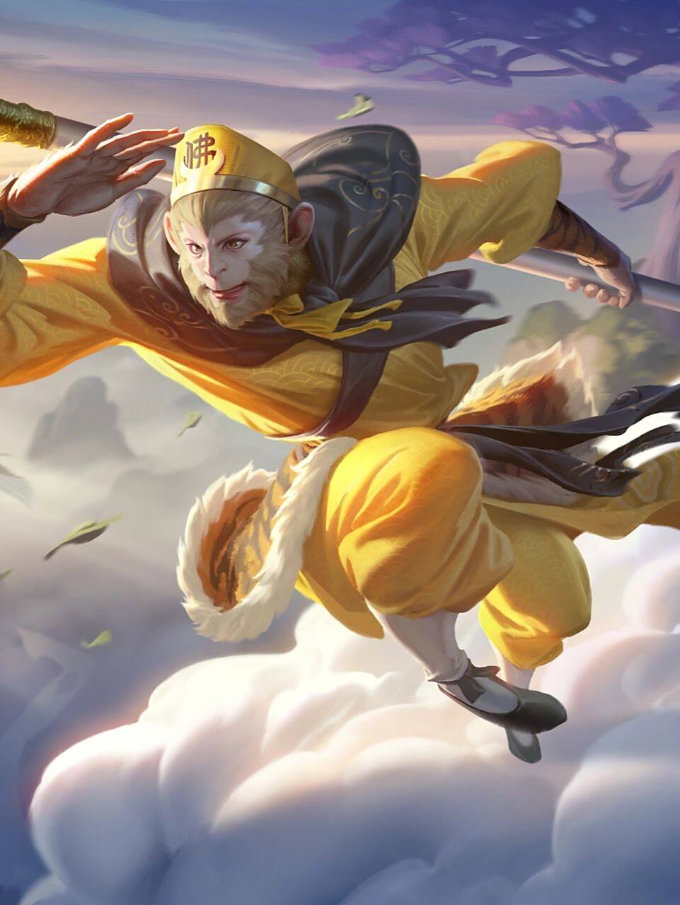 4k画质王者荣耀孙悟空皮肤壁纸无水印