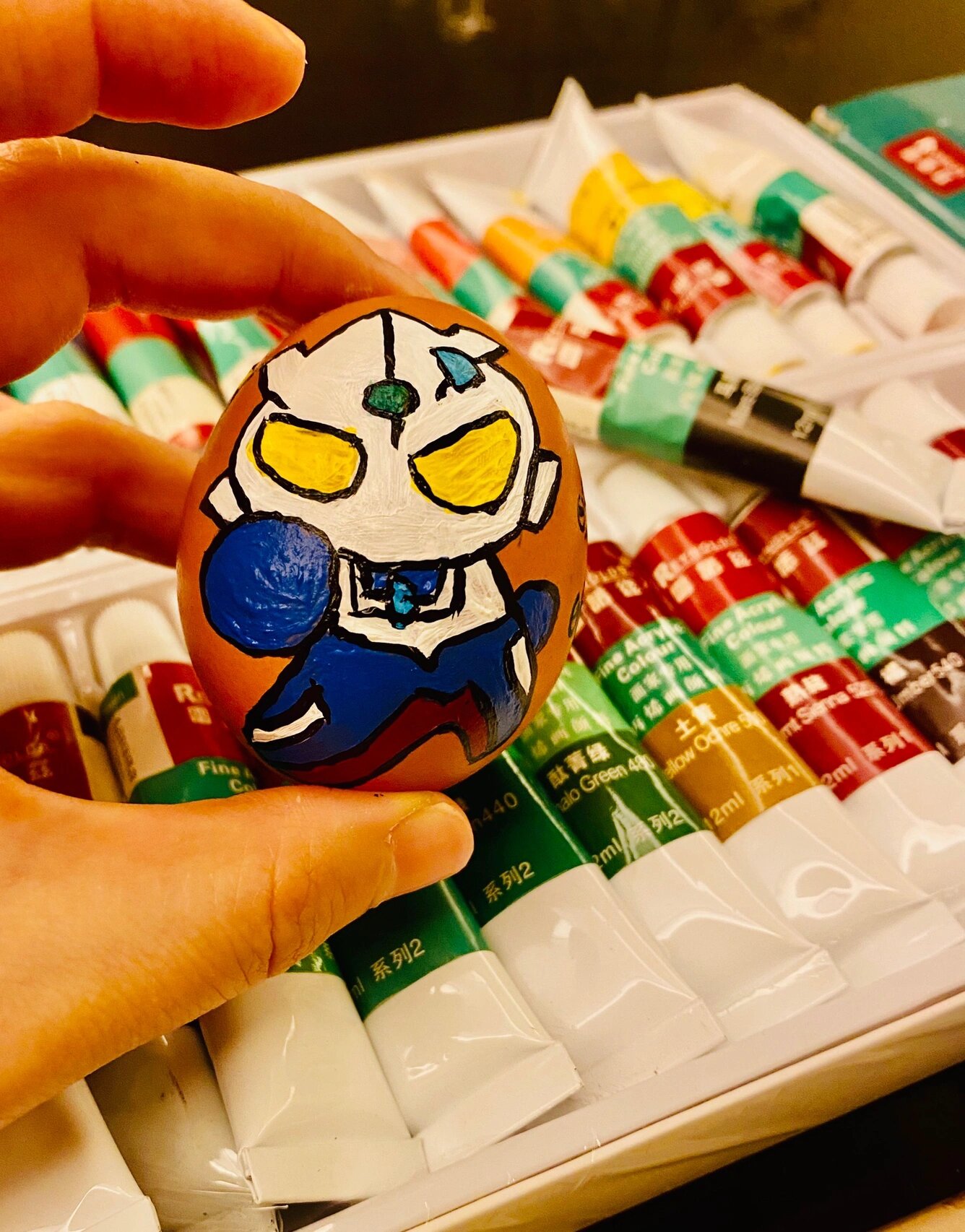 无成本端午鸡蛋给小朋友画个