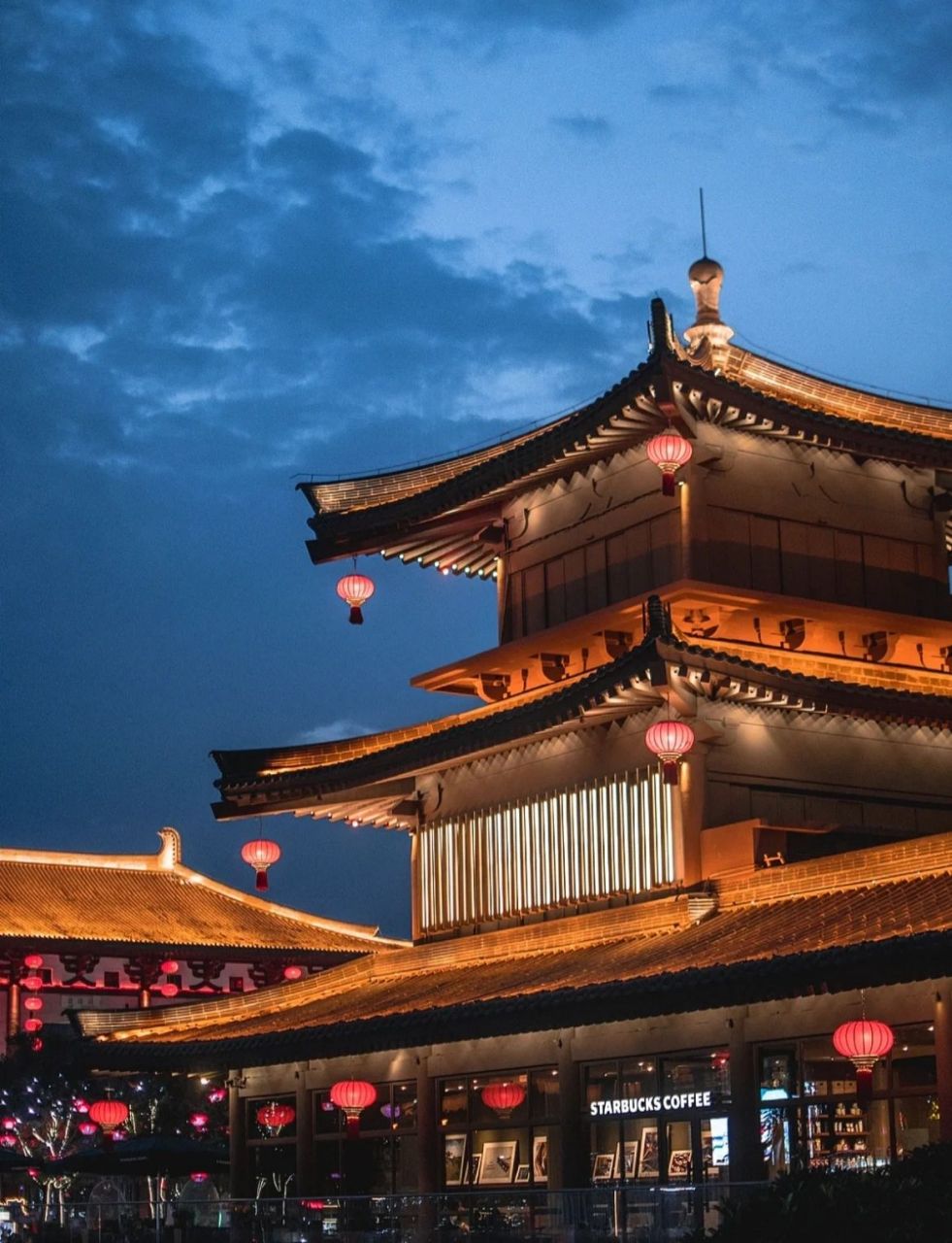 西安必去的网红打卡地 93城市的夜景有千万种绚烂 但西安城的夜景